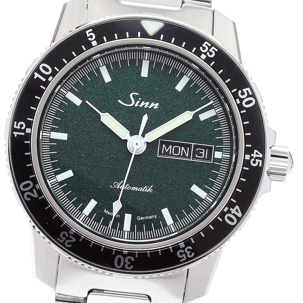 Sinn 104 104.ST.SA.IG Day date green Dial Automatic Men’s Watch_890649