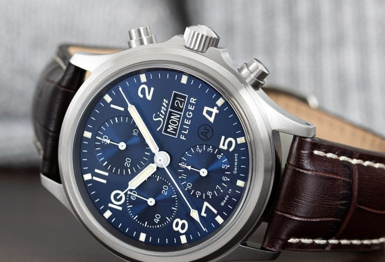 Sinn 358 Sa BE on Strap – Brand New Plus Extra Strap