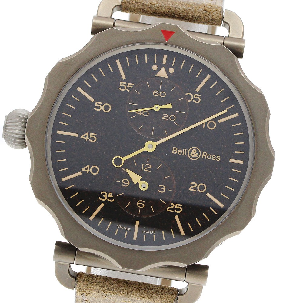 Bell＆Ross Vintage WW2 Bomber Regulator BRWW2-71-SP Automatic Men’s Watch_9…