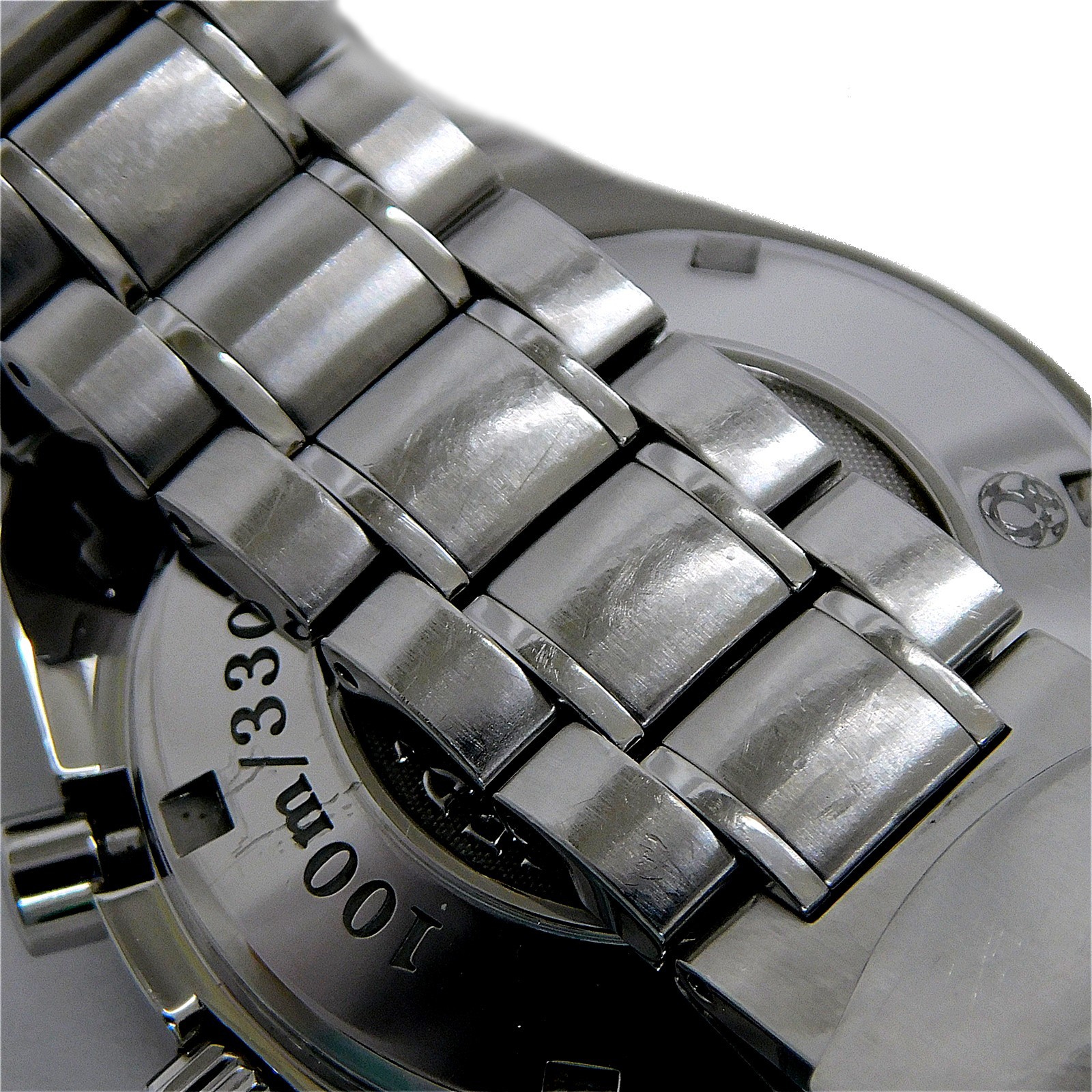 OMEGA Speedmaster Date 323.30.40.40.006.001 S. Steel Auto Men’s Watch #1384B