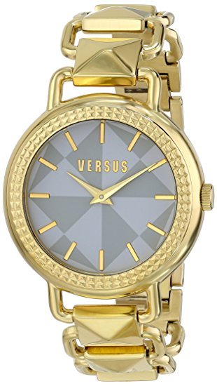 Versus by Versace Women’s SOA030014 Coconut Grove Analog Display Gold Watch