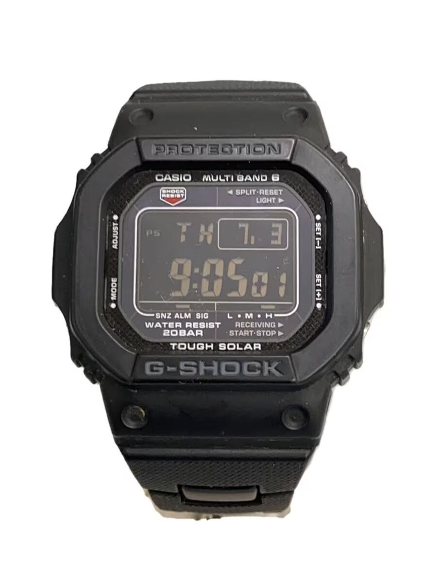 CASIO G-SHOCK GW-M5610UBC-1JF Black Resin/Metal Tough Solar Digital Watch