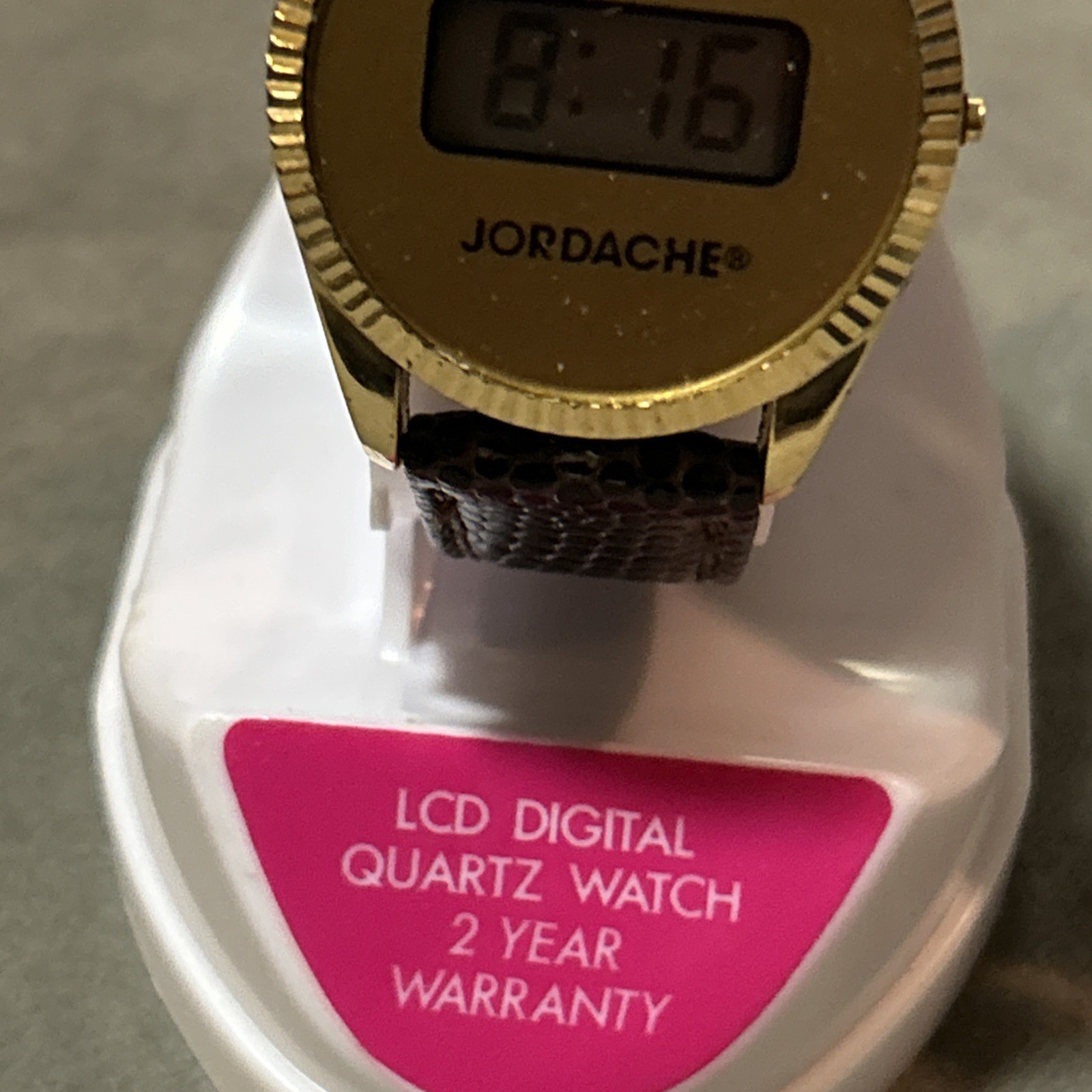 JORDACHE Digital Watch Brand New In Box Month And Date New Battery Vintage