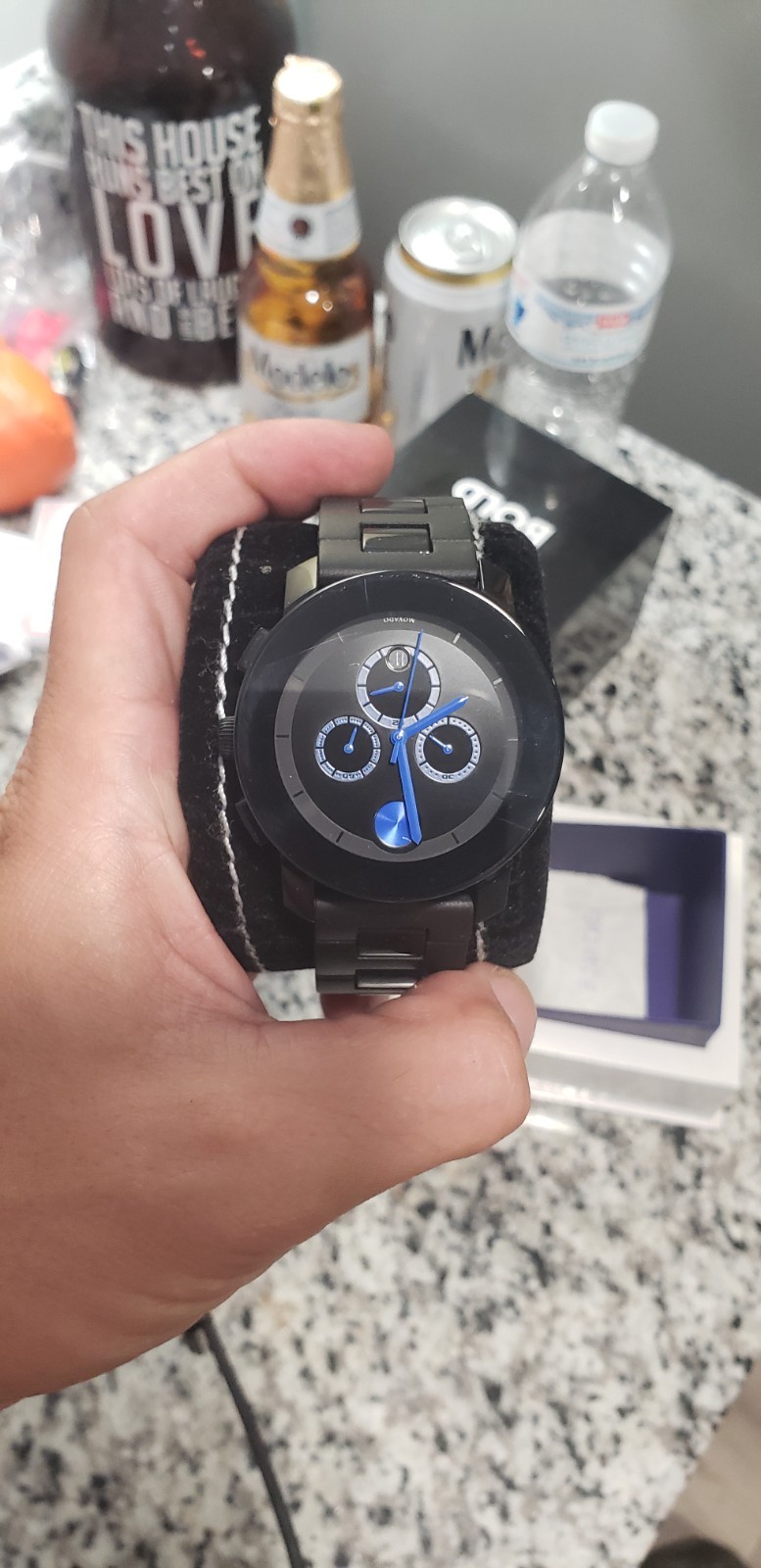 Movado Bold TR90 Men’s Black Watch – 3600101