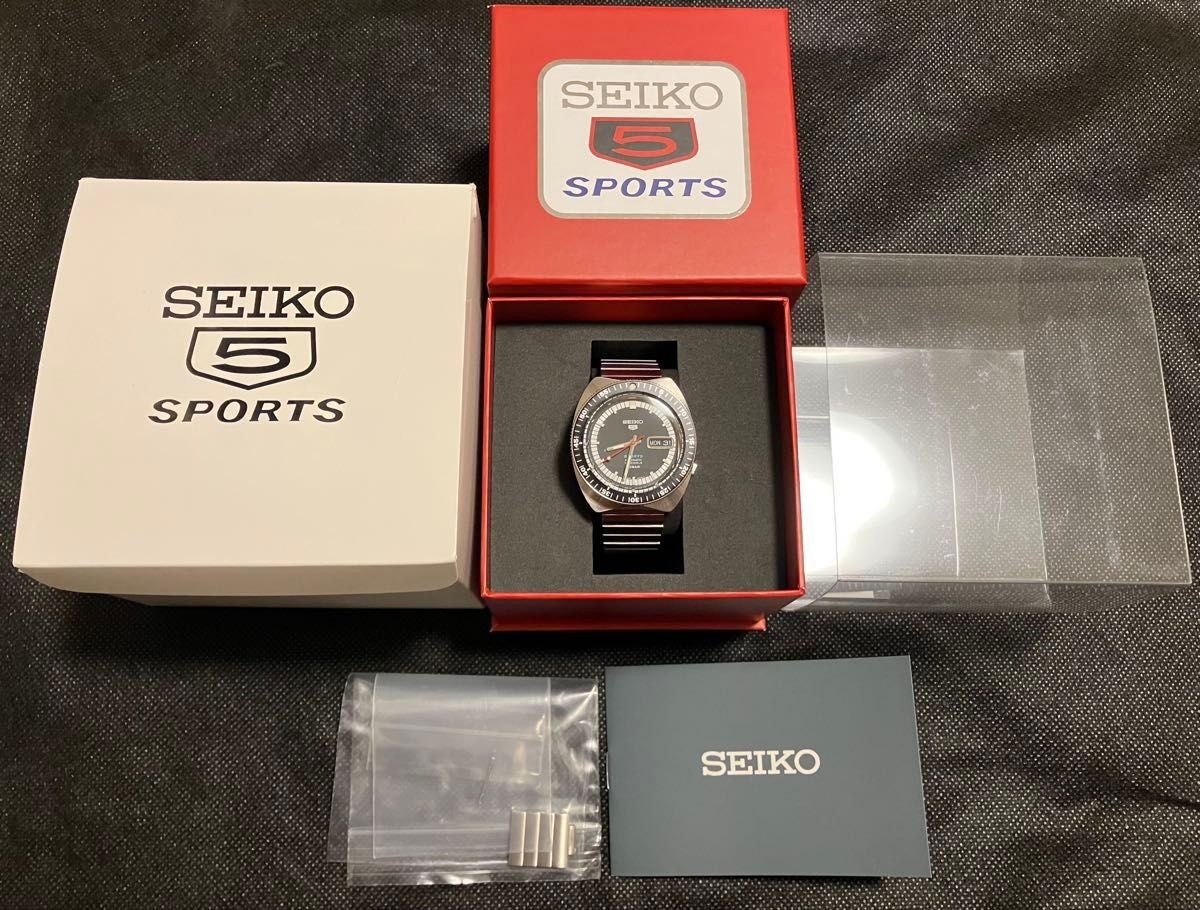 SEIKO 5 Sports SRPK17K1 SBSA223 Automatic Heritage Watch