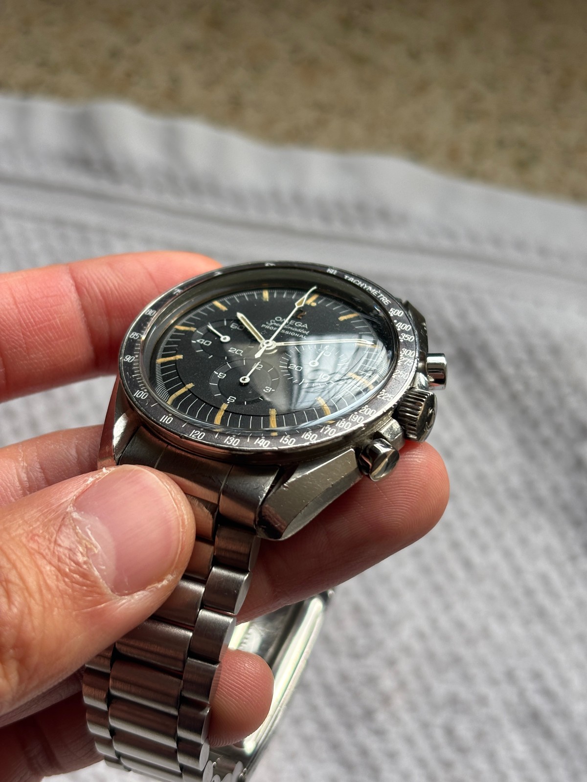 1967 Pre-Moon Omega Speedmaster Professional 105.012-66 CB Case 321 Movement