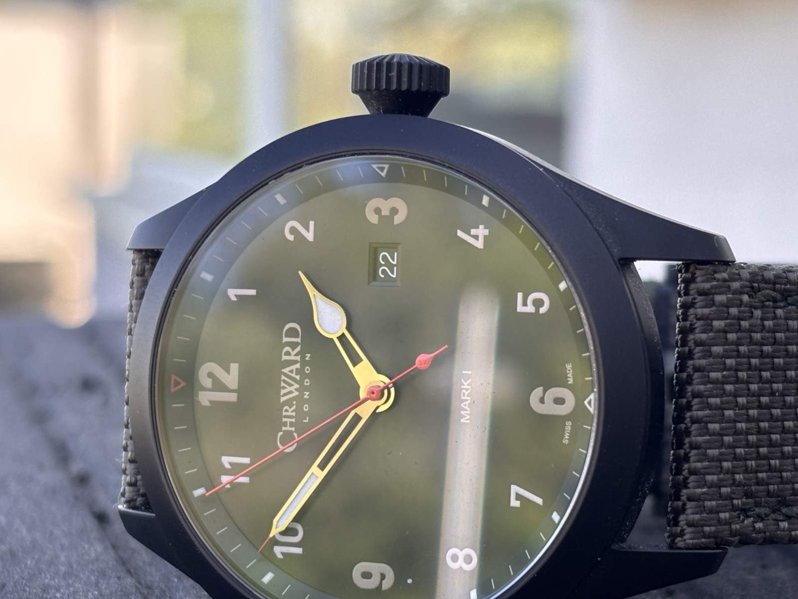 Christopher Ward C8 Flyer Quartz 44mm (03/2017) WH1741F