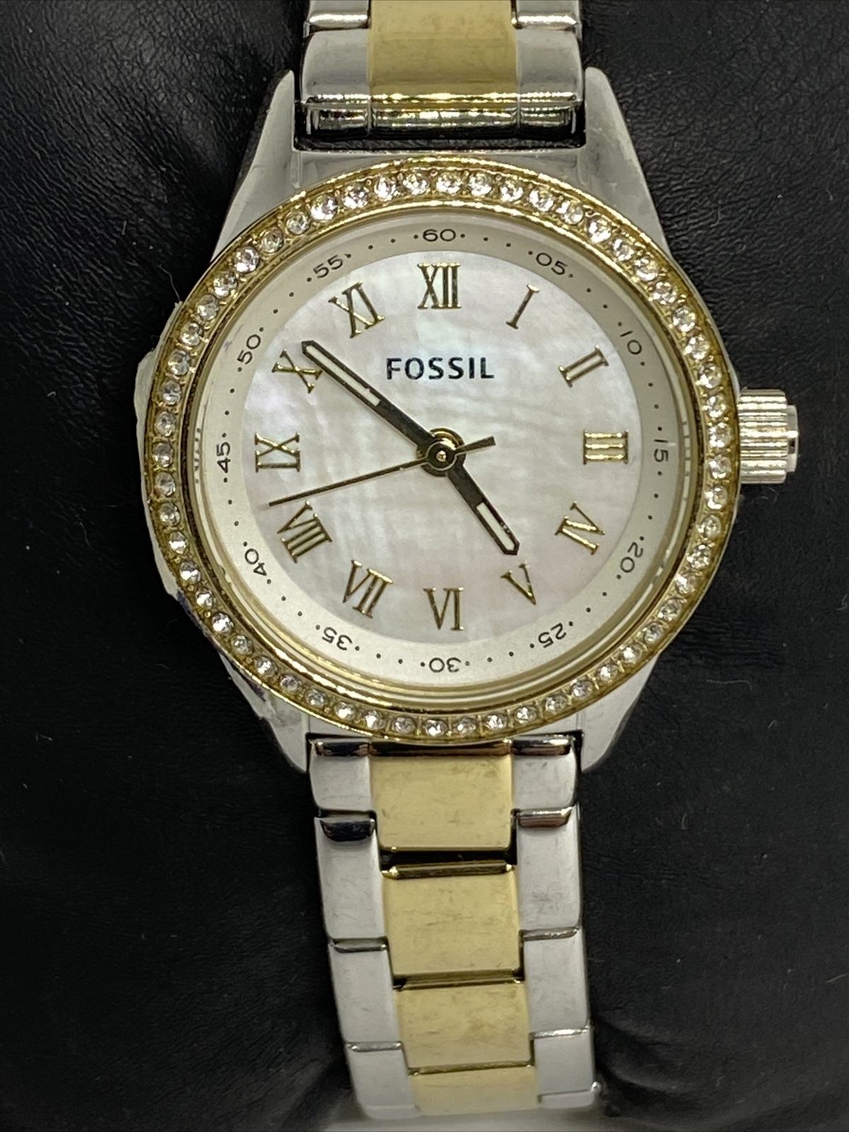 Fossil BQ3298 Women’s Two Tone Stainless Steel Analog Dial Wrist Watch EY642