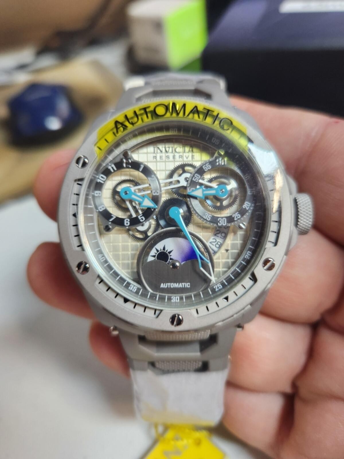 Invicta Reserve Automatic Men’s Watch – 50mm, Titanium (50037)