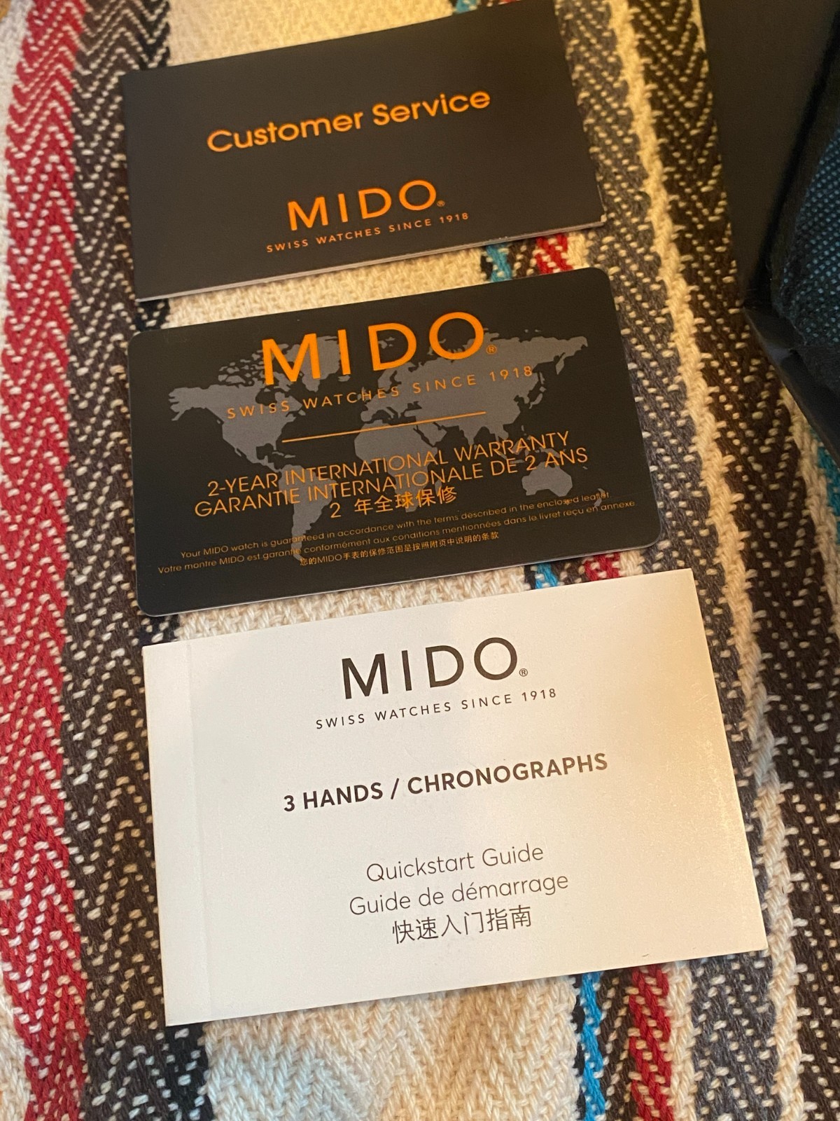 Mido Commander Blue Gradient M021.407.11.411.01