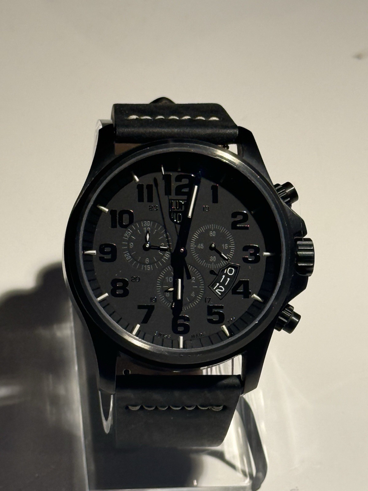 Luminox XL.1881.BO Atacama Chrono 42mm Steel Quartz 1840 series Leather band