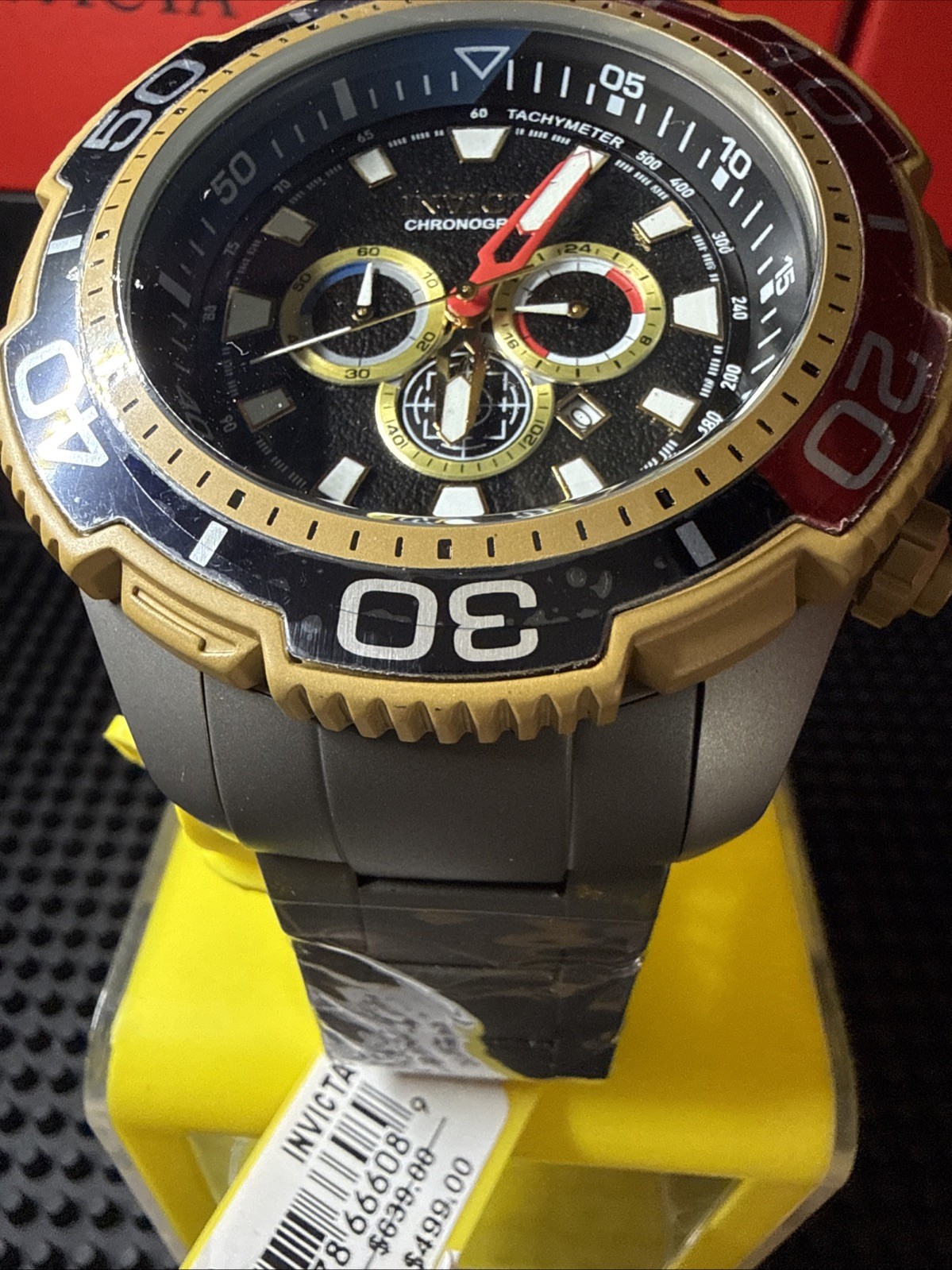 Invicta TI-22 Kaiju Men’s Solid TITANIUM Massive 65mm Watch 49488