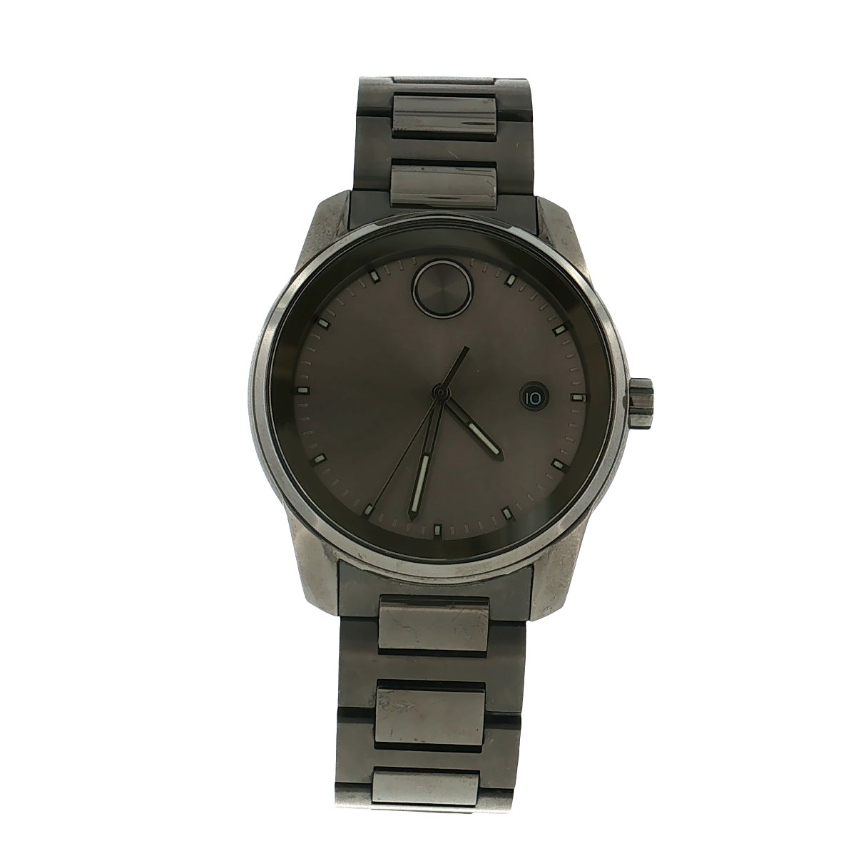 Movado Bold Verso Men’s Gunmetal ION PVD Quartz Watch 3600860