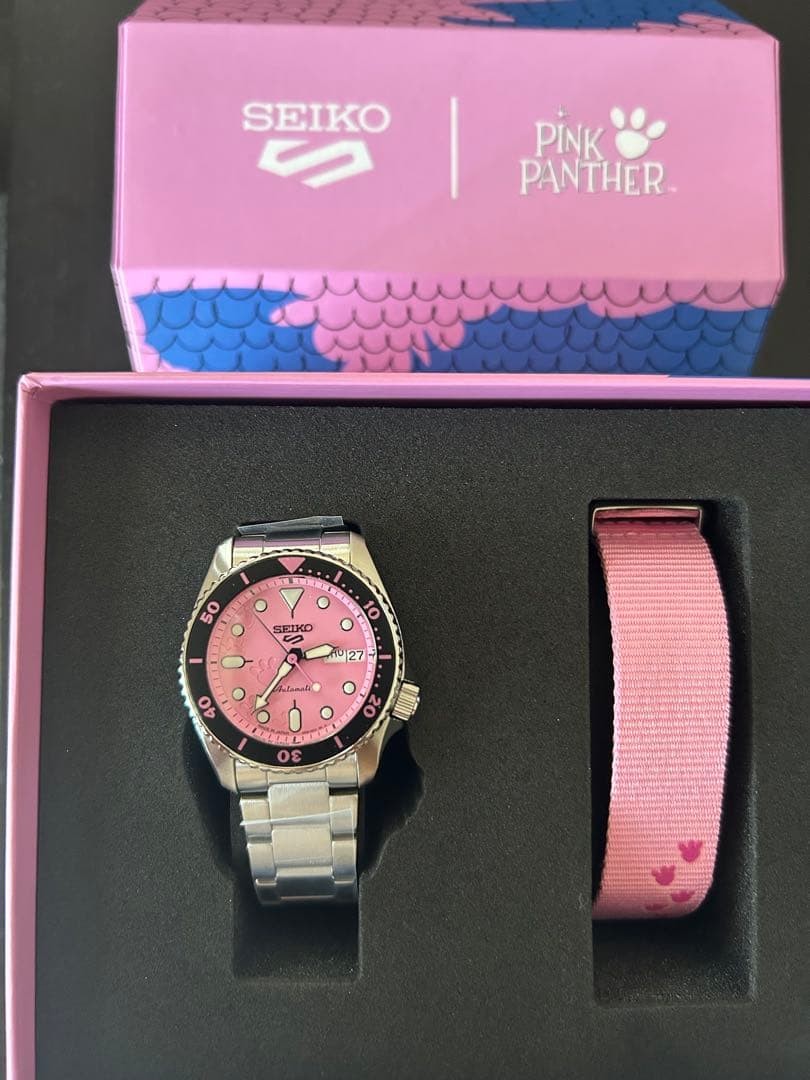 Seiko SBSA321 Seiko 5 Sports Automatic Watch 38mm Pink Dial