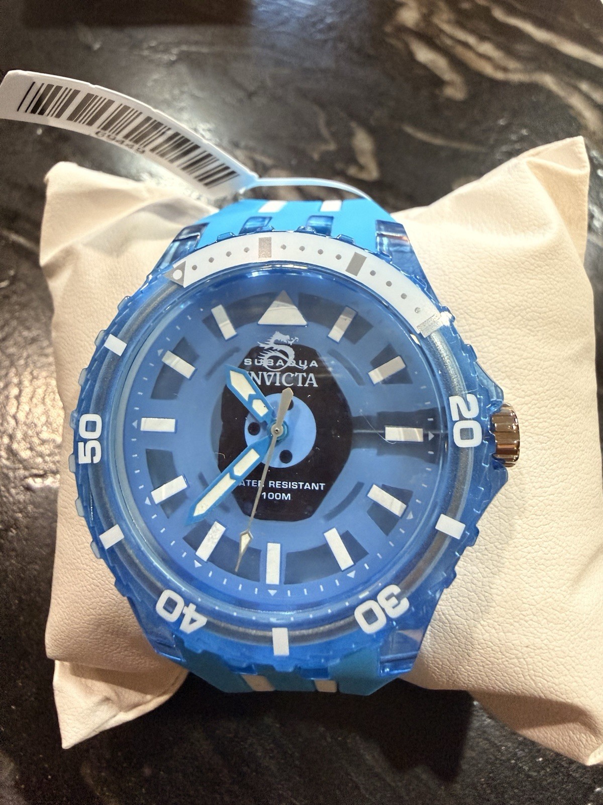 INVICTA Subaqua Blue 44 MM 69449 100 Meter Water Resistant