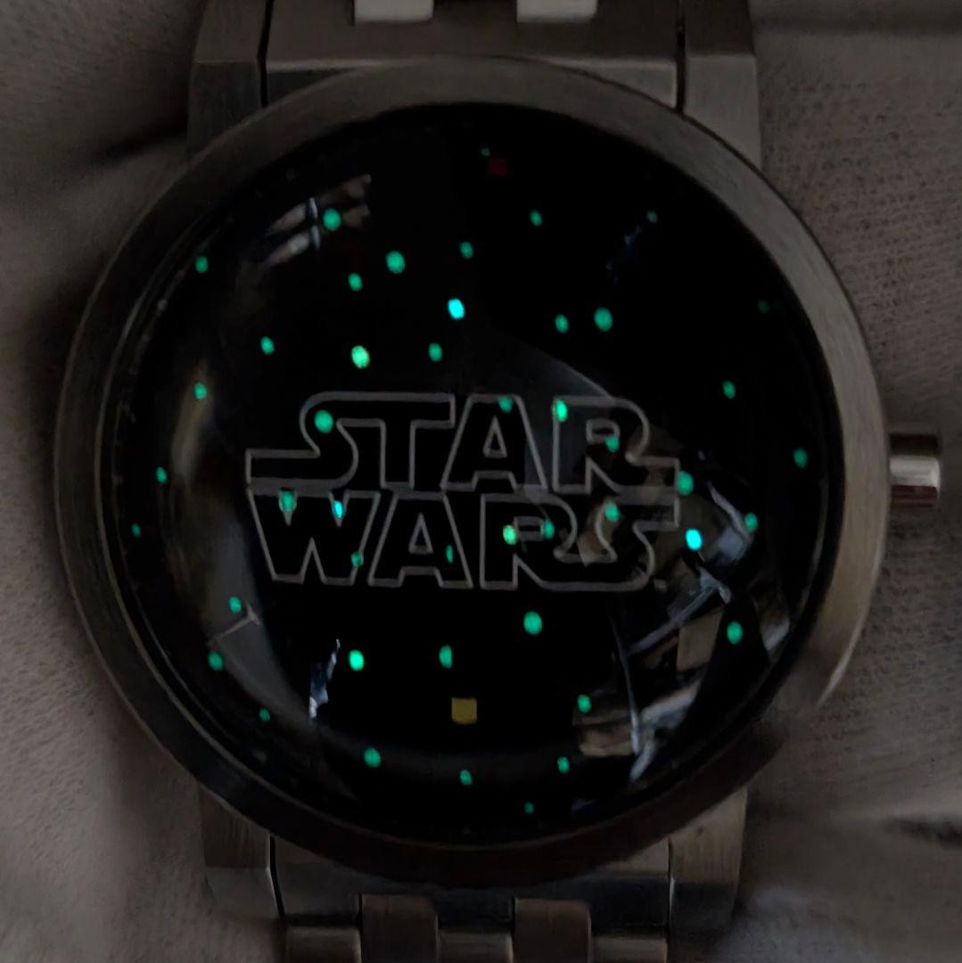 GSX Star Wars Working Automatic 22cm 8.66in Limited 300 40mm Black Dial Japan