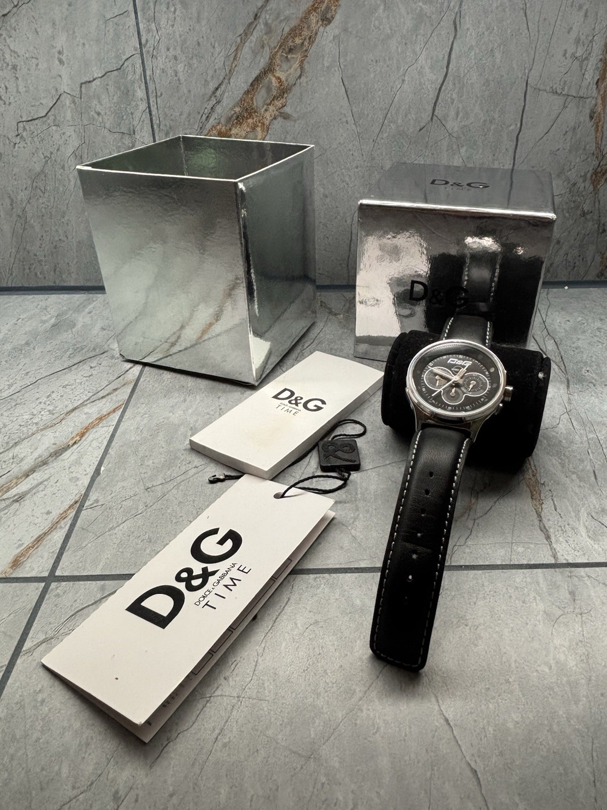 DOLCE AND GABBANA DW0211 SPORT PRO MEN’S D&G WATCH New Battery