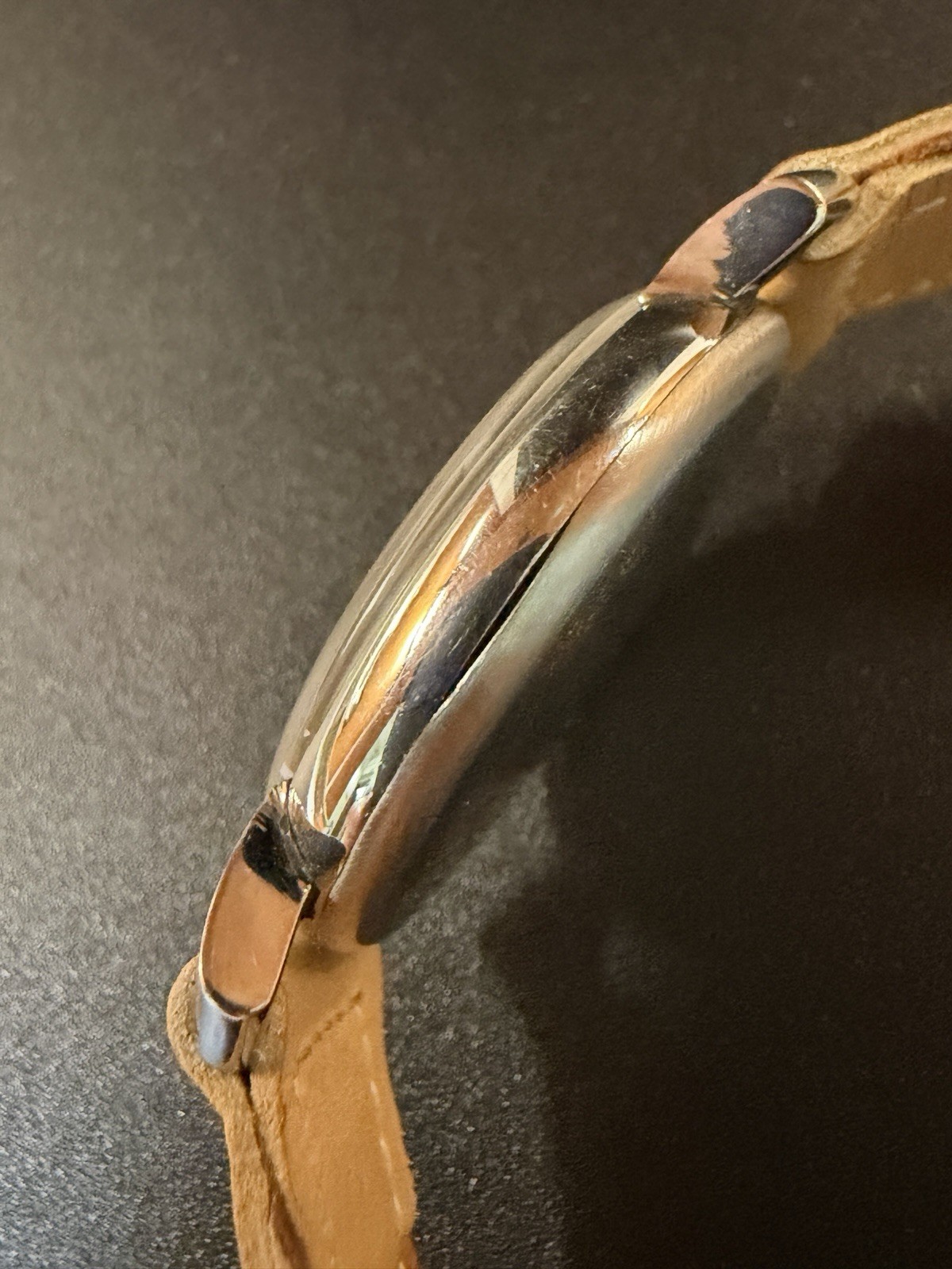 Manual Mechanical MIMO Watch – 34MM Steel Case – Vintage Watch 1940s