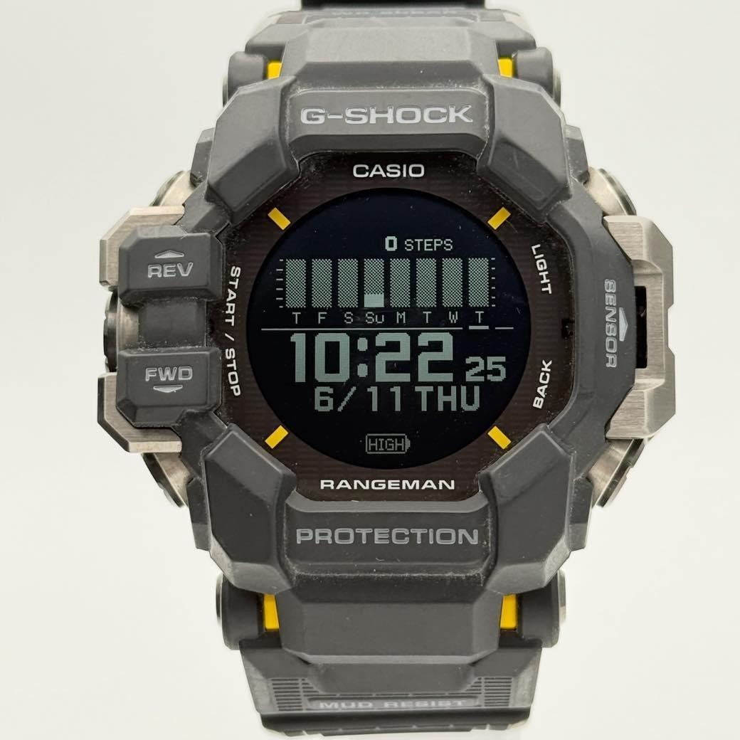 CASIO G-SHOCK GPR-H1000-1JR Rangeman GPS Heart Rate Monitor Watch Men In hand