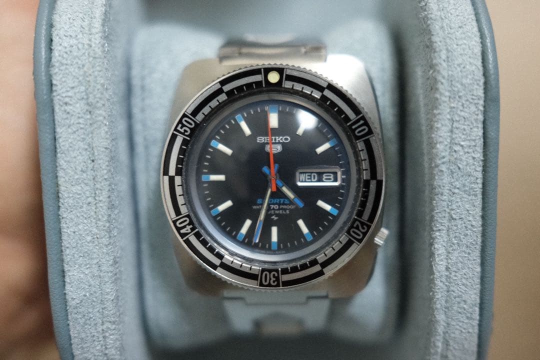 Seiko 5 Sports 5126-8130, manufactured in 1969