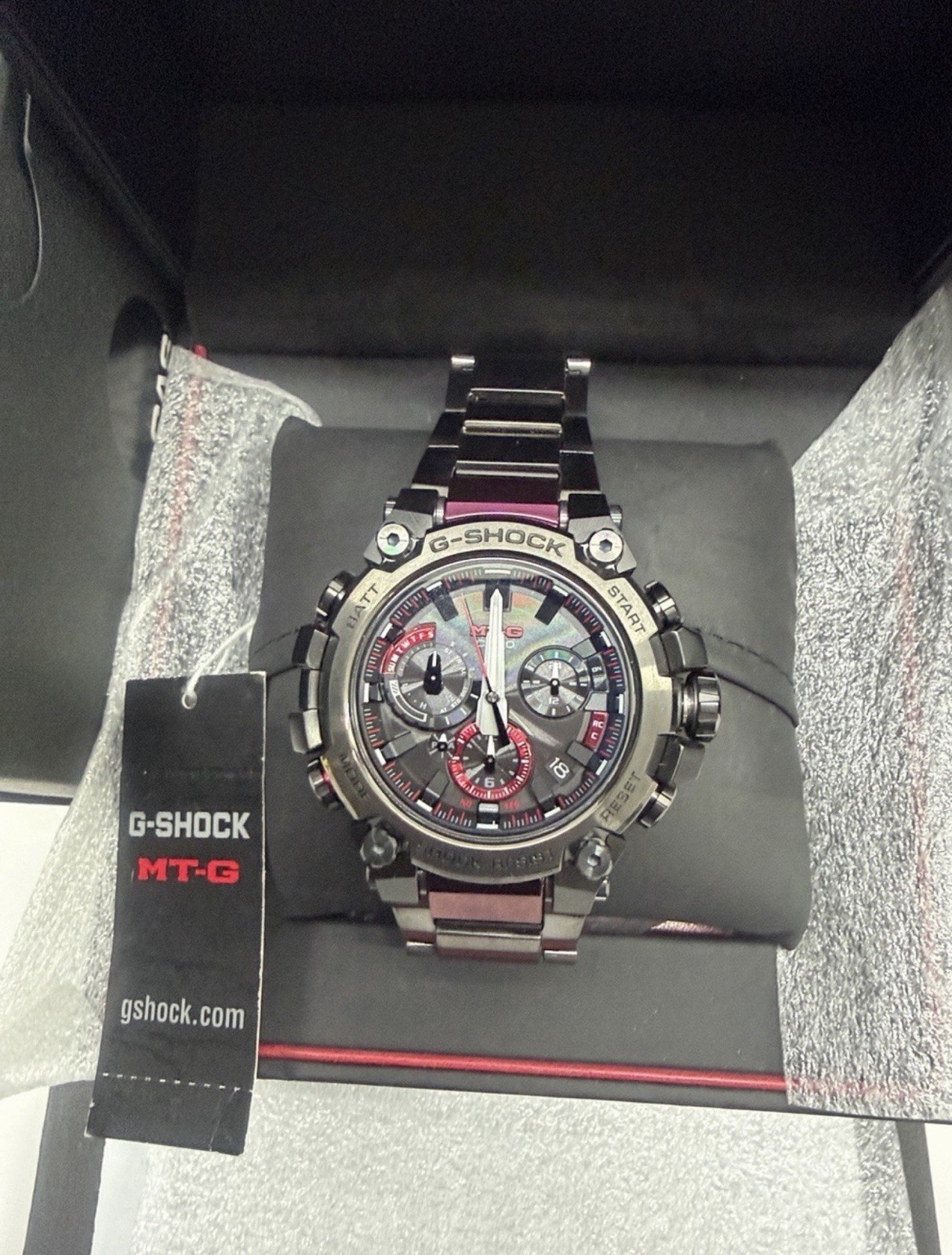 Casio G-Shock MTGB3000BD1A Analog Black Resin Men’s Watch