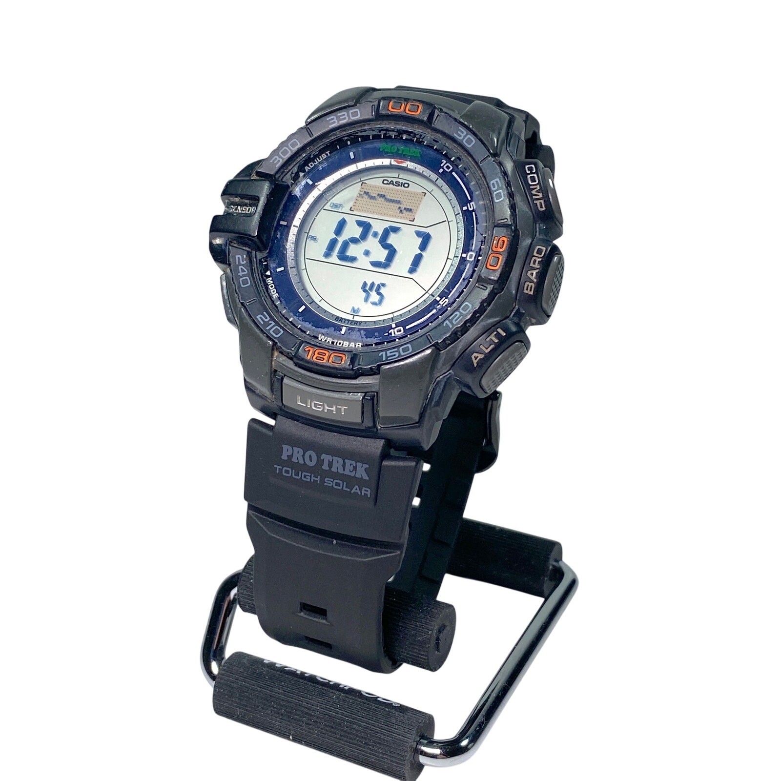 Casio Pro Trek PRG-250-1 Watch Triple Sensor Tough Solar Altimeter Barometer