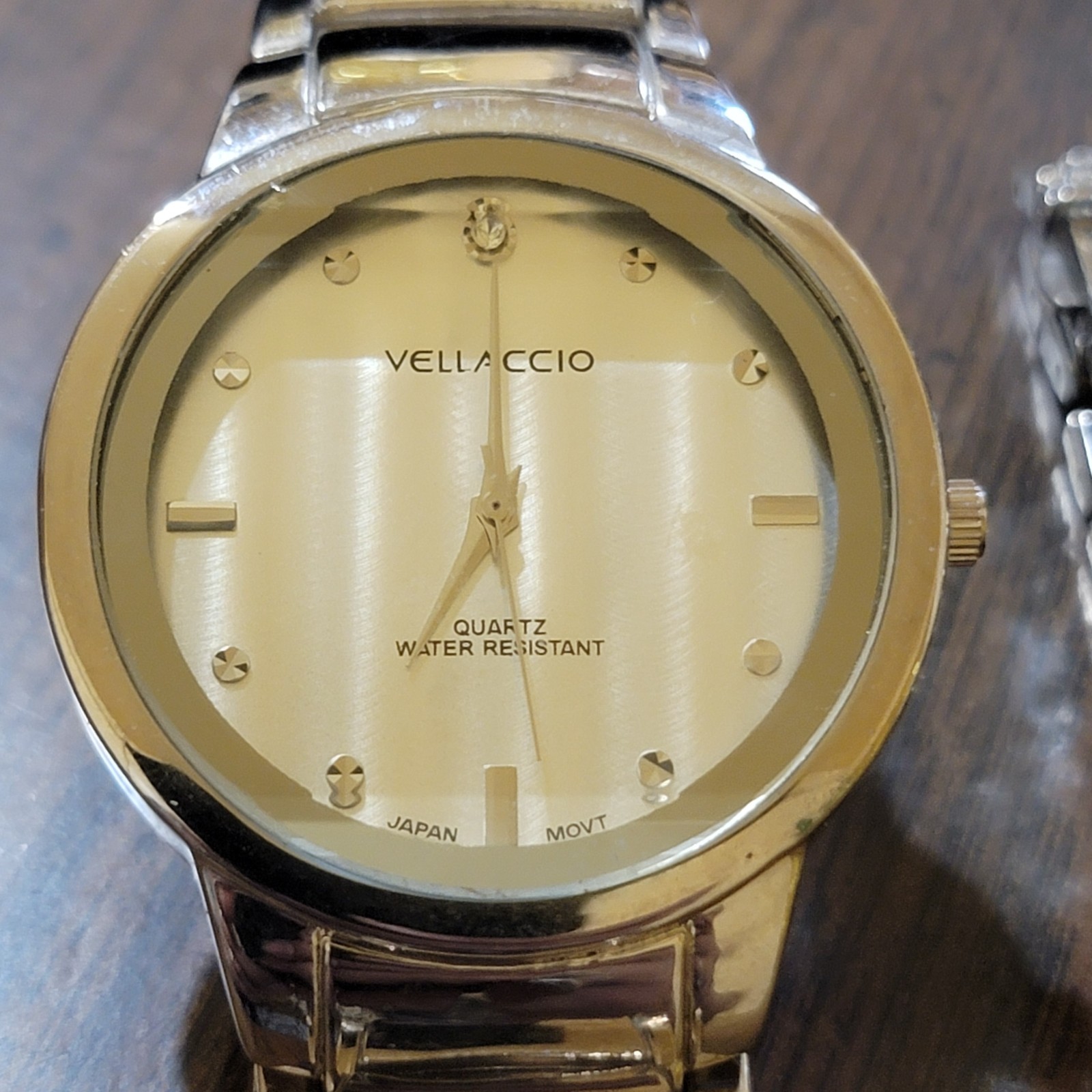 Vellacio his and her fashion dressy/casual wrist watch set