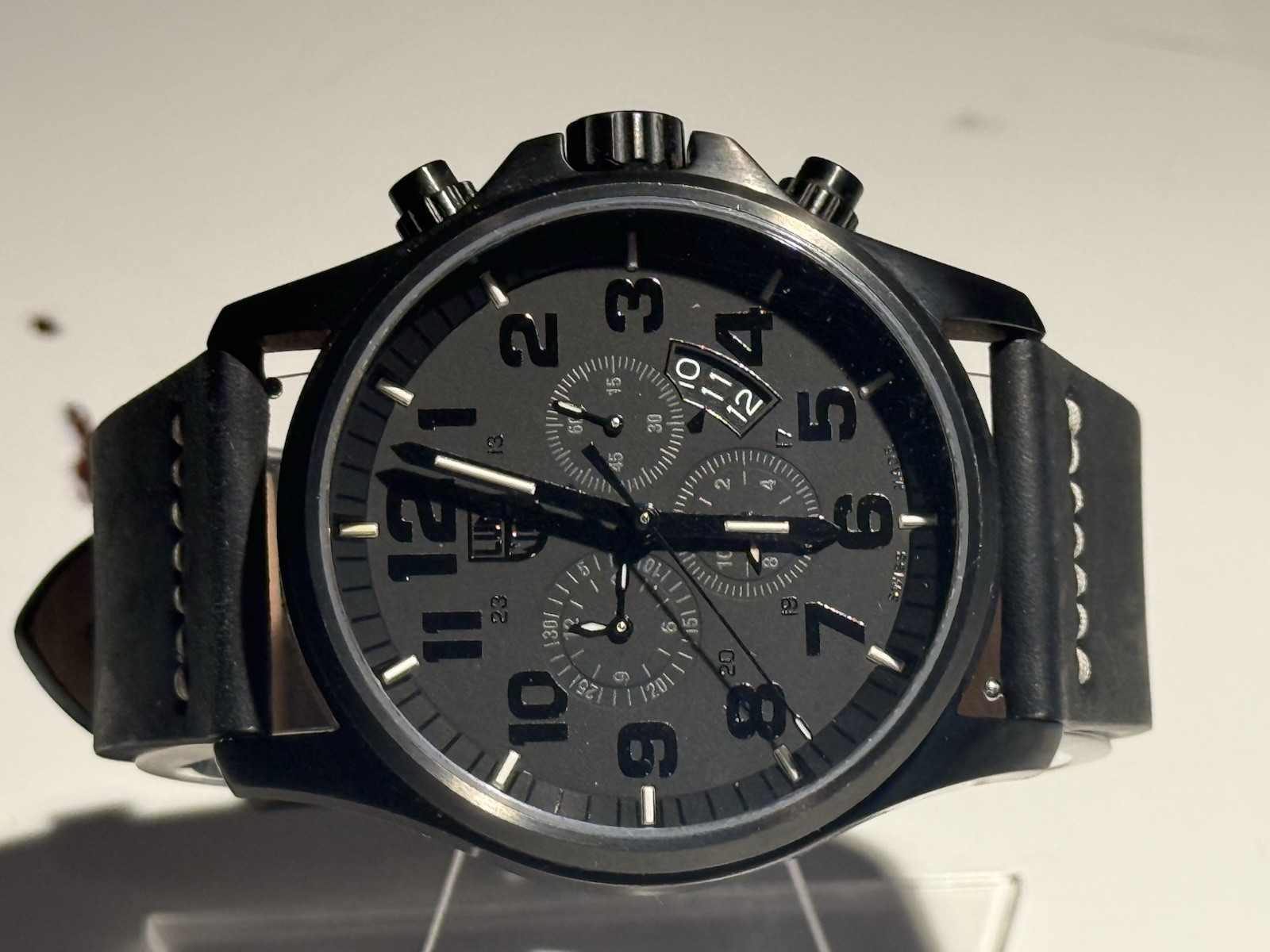 Luminox XL.1881.BO Atacama Chrono 42mm Steel Quartz 1840 series Leather band