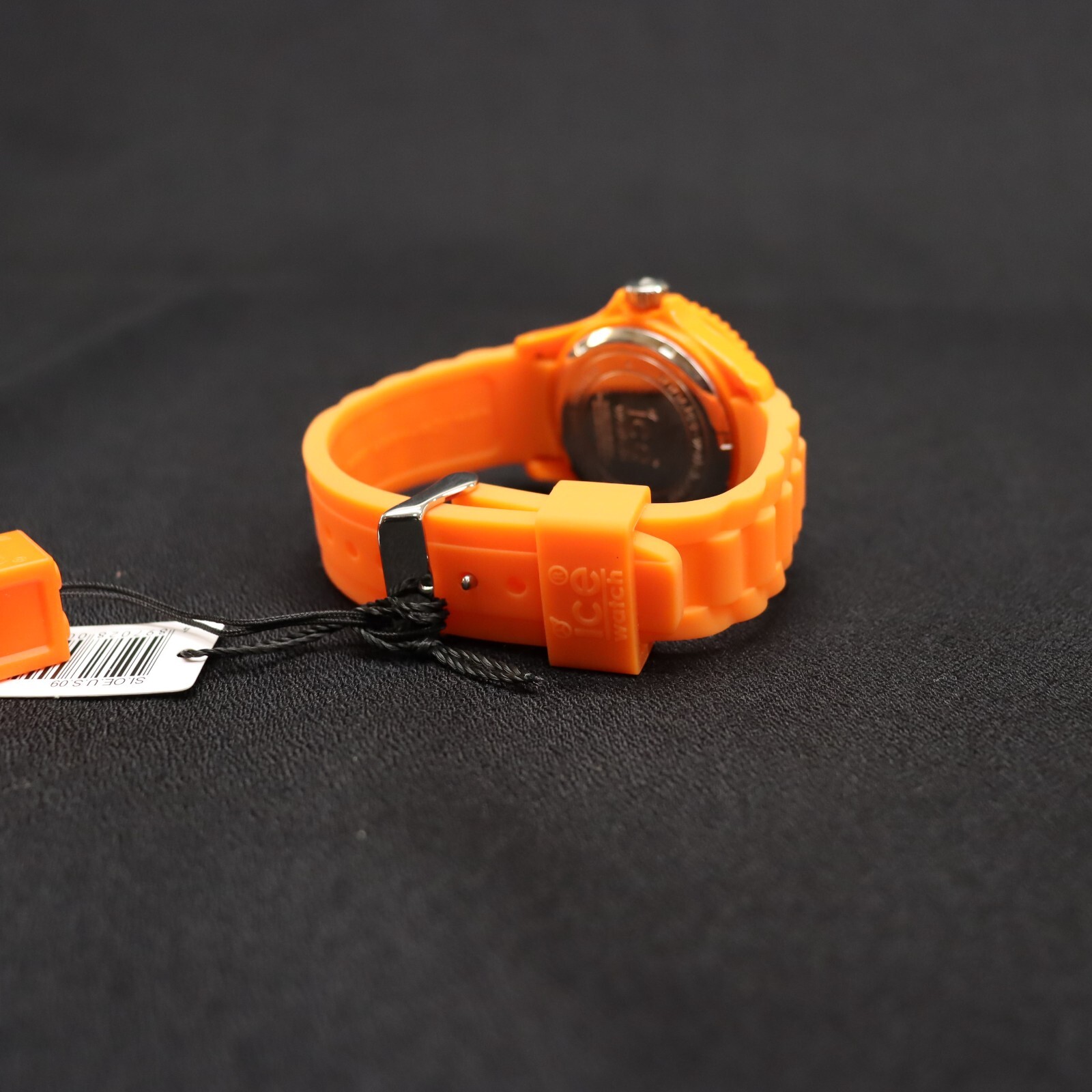 Authentic Ice Watch, Sili Orange 43MM Unisex Quartz Watch, Water Resistant