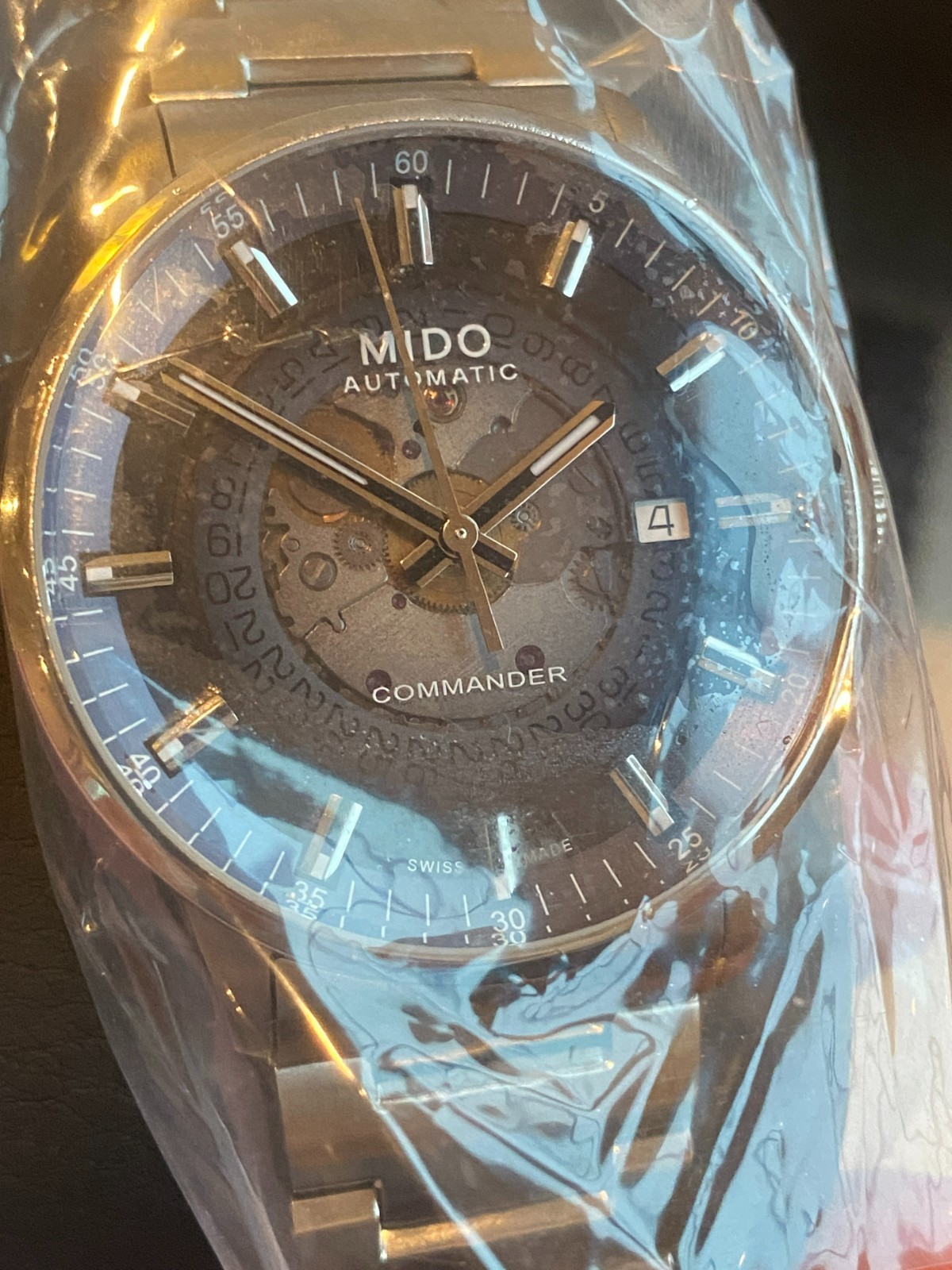 Mido Commander Blue Gradient M021.407.11.411.01