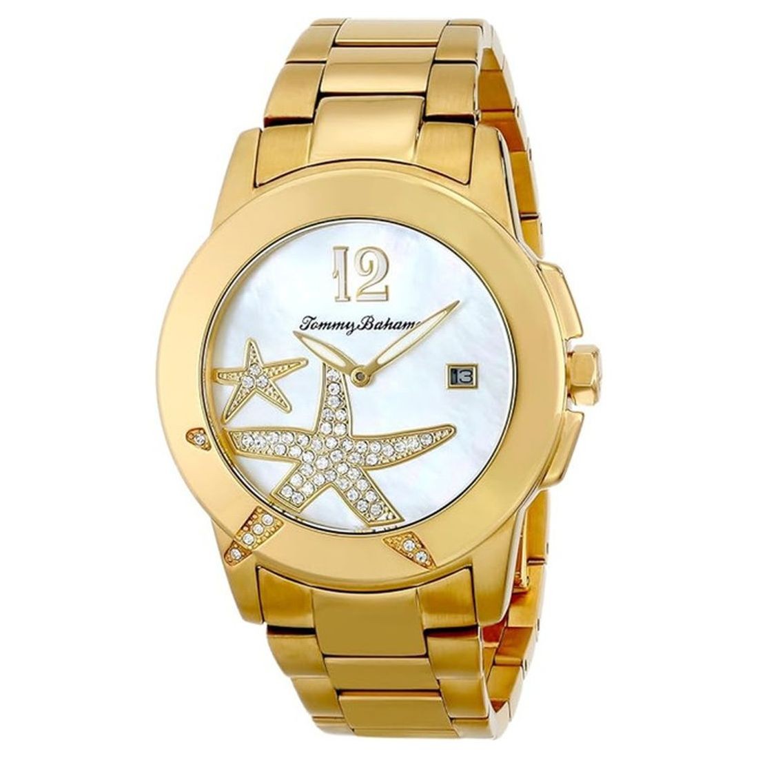 Tommy Bahama Women’s Mother of Pearl Dial Quartz Watch TB4056