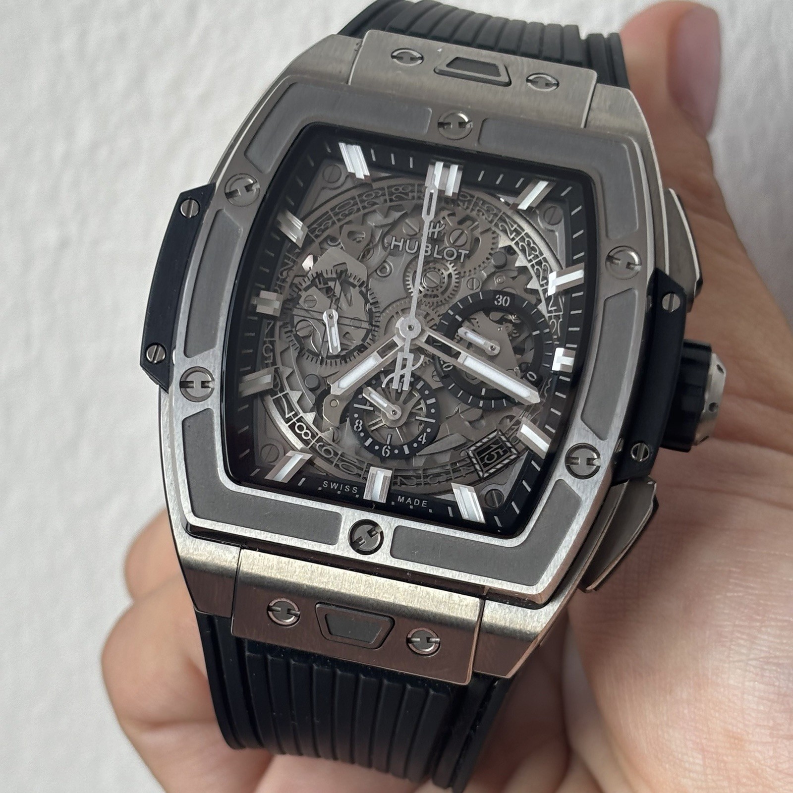 Hublot Spirit of Big Bang 42mm Titanium Black Full Set 642.NX.0170.RX
