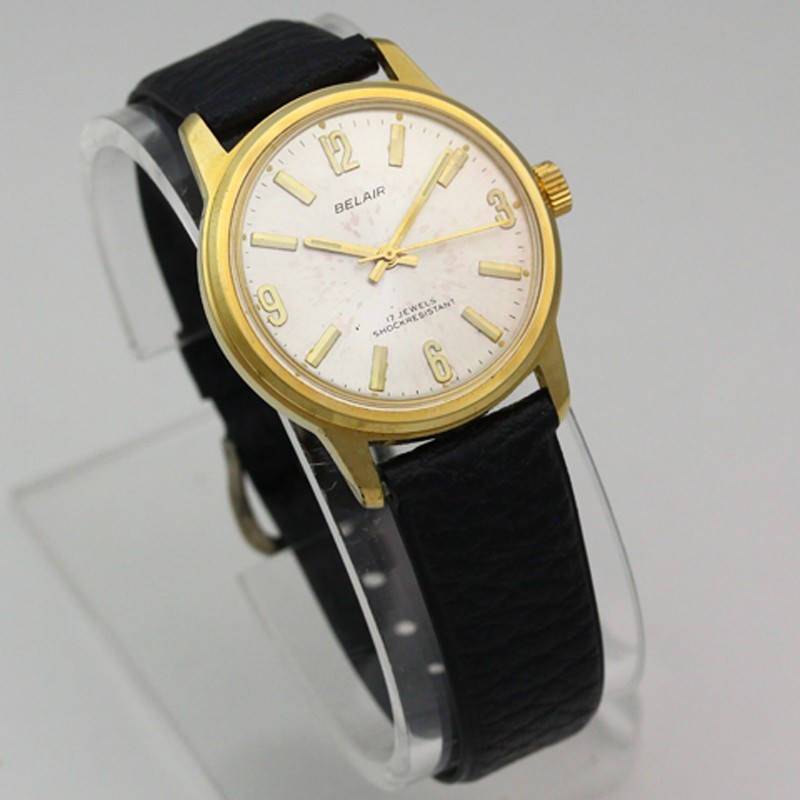 Belair 1318 cal. 7420 (INT) 33mm Two-Tone Manual Wristwatch ca. 1970’s
