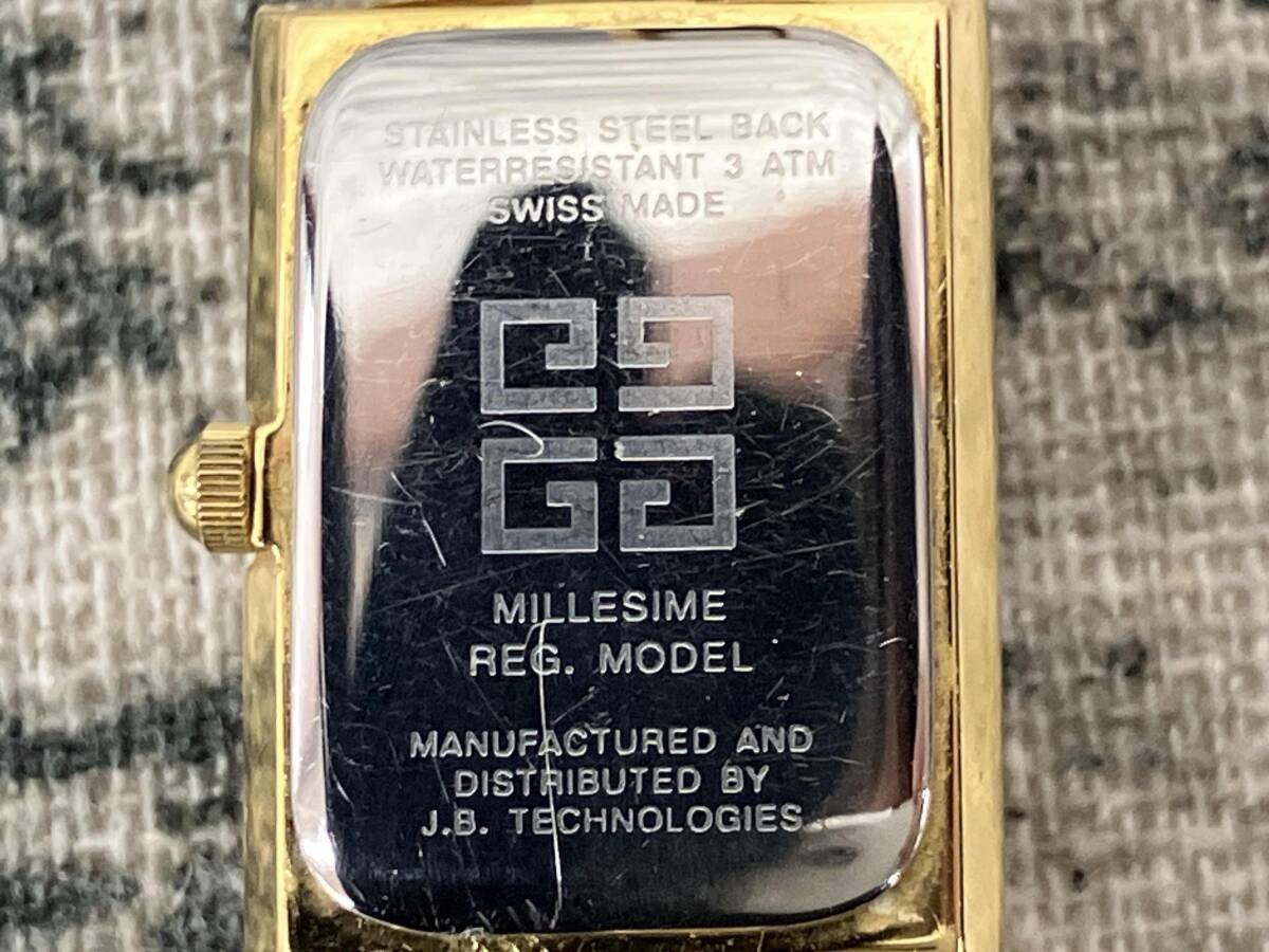 GIVENCHY MILLESIME Quartz Wristwatch Women Timepiece Vintage Genuine