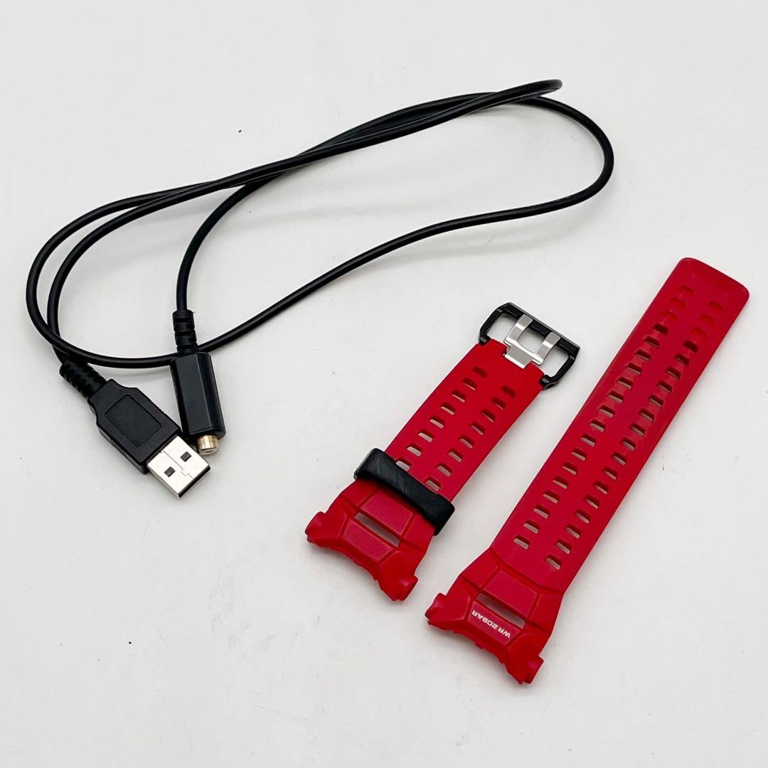 Casio G-Shock G-Squad GSW-H1000 Smart Watch Wear OS Tested Working w/ Charger