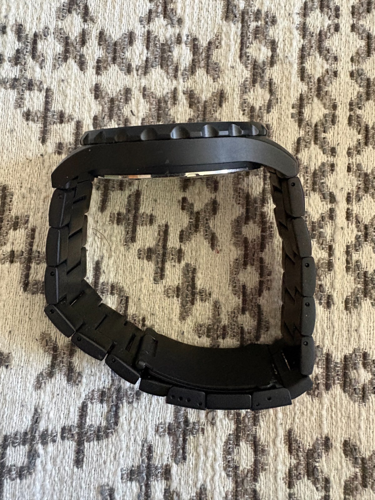 Fossil Nate Quartz Stainless Steel Chronograph Watch, (Model JR1353)