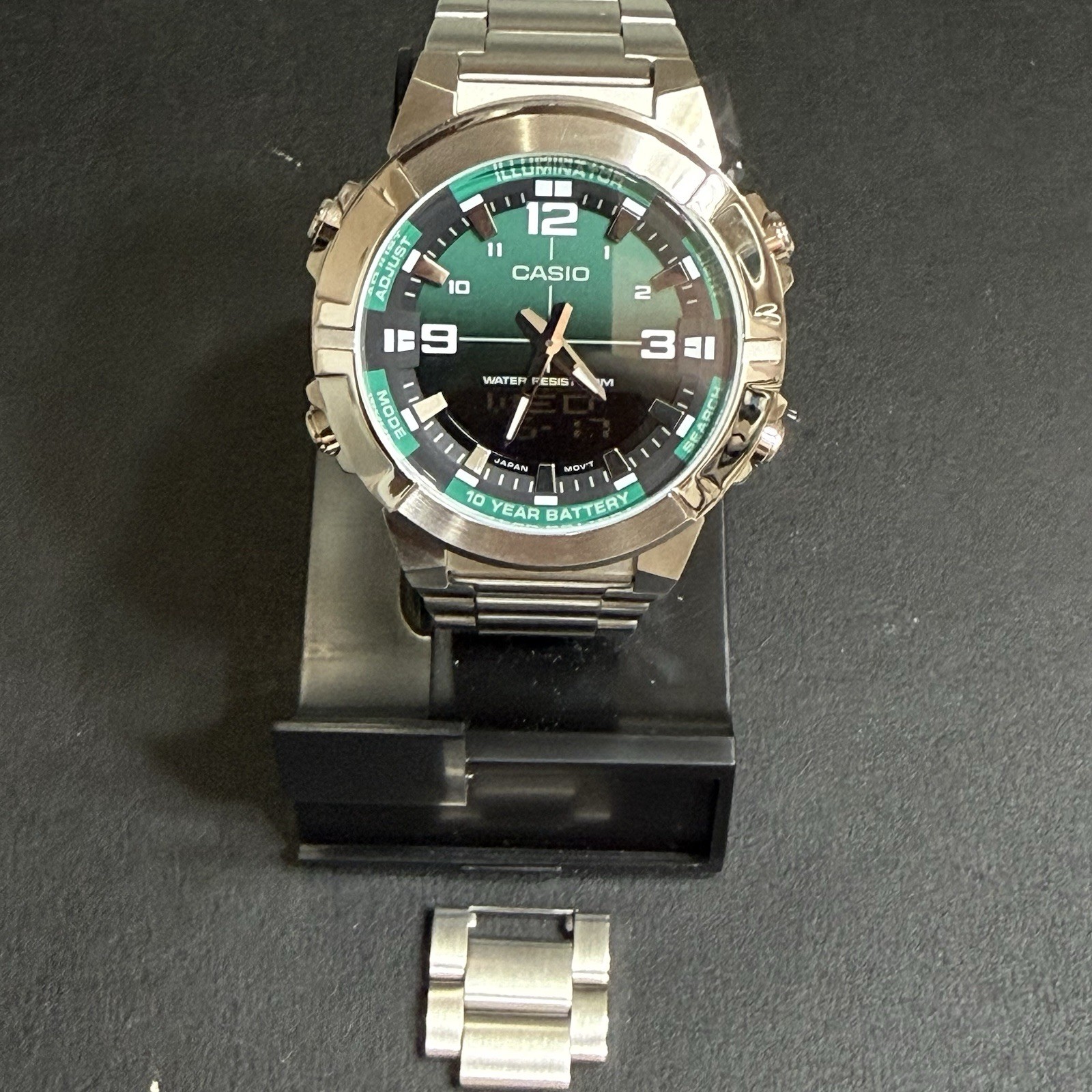 CASIO AMW870DA-3AV Mens 50M Multi Function Ana-Digital 10YR Battery Sport Watch