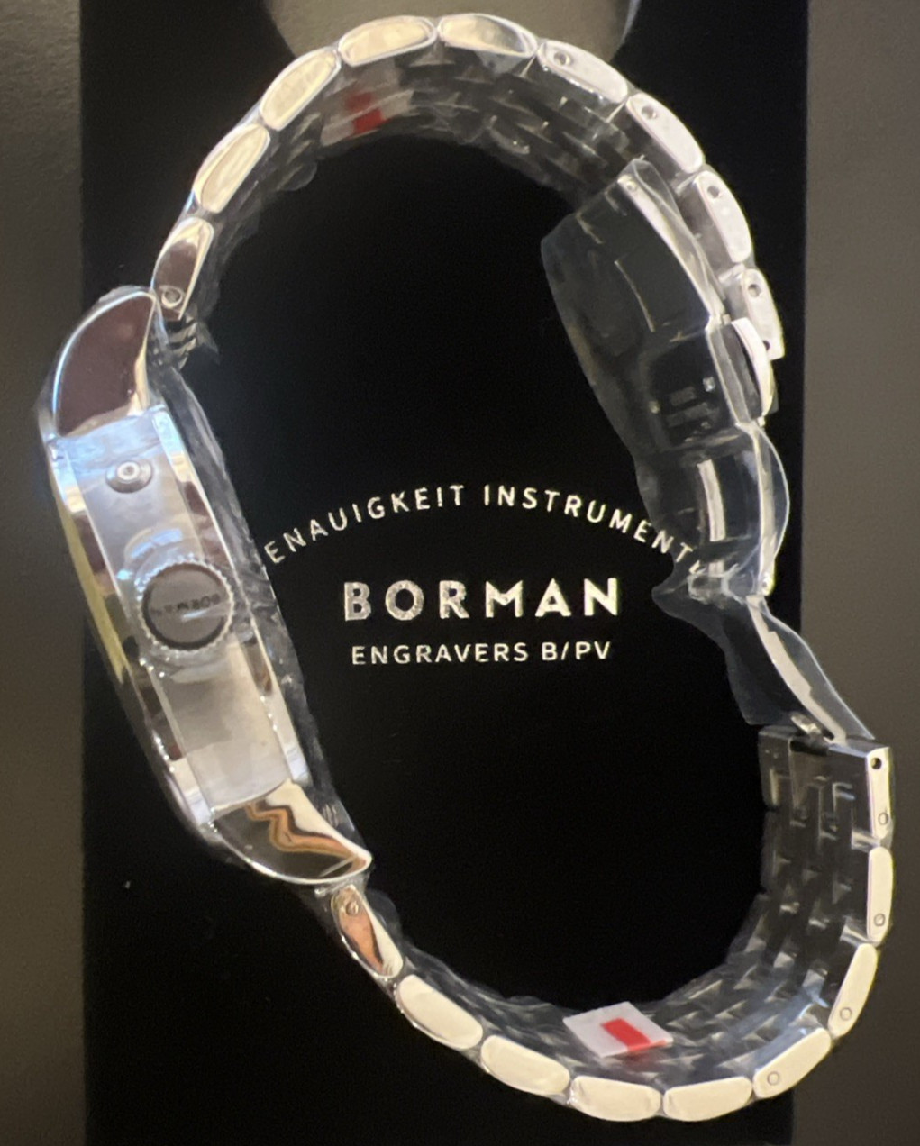 BORMAN Men’s 42mm Luxury Wristwatch 3876 Multifunction Calendar Watch Champagne