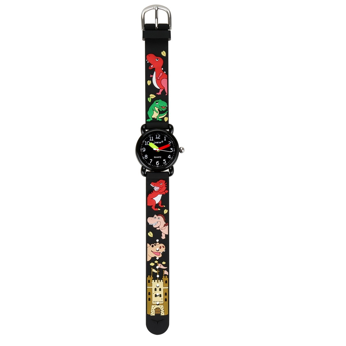 Boys 3D Silicone Wristwatch Classic Fashion Time piece