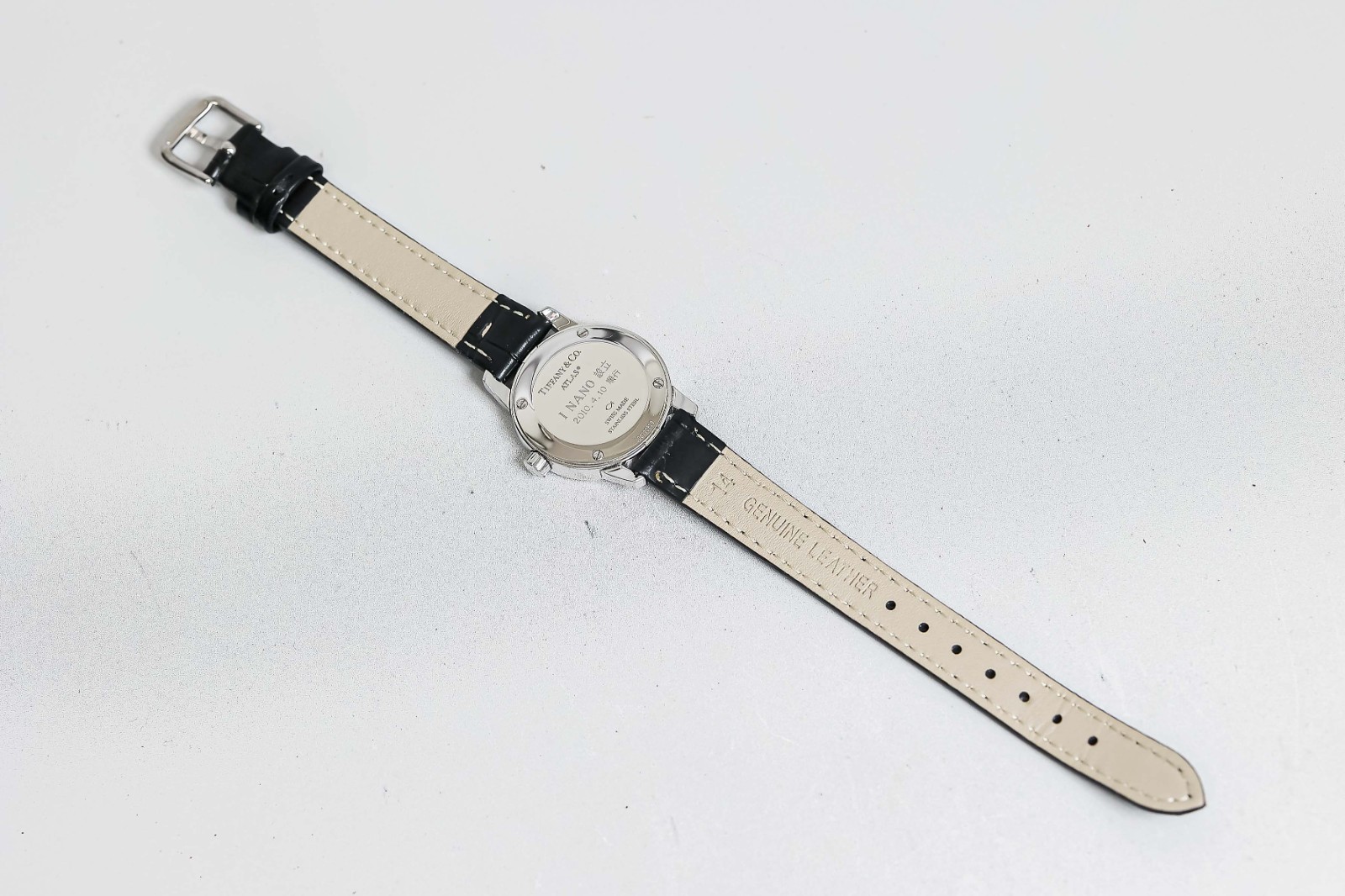 **NEAR MINT** Tiffany & Co. Atlas Dome Z1830 Quartz Date Roman 29mm Unisex Watch