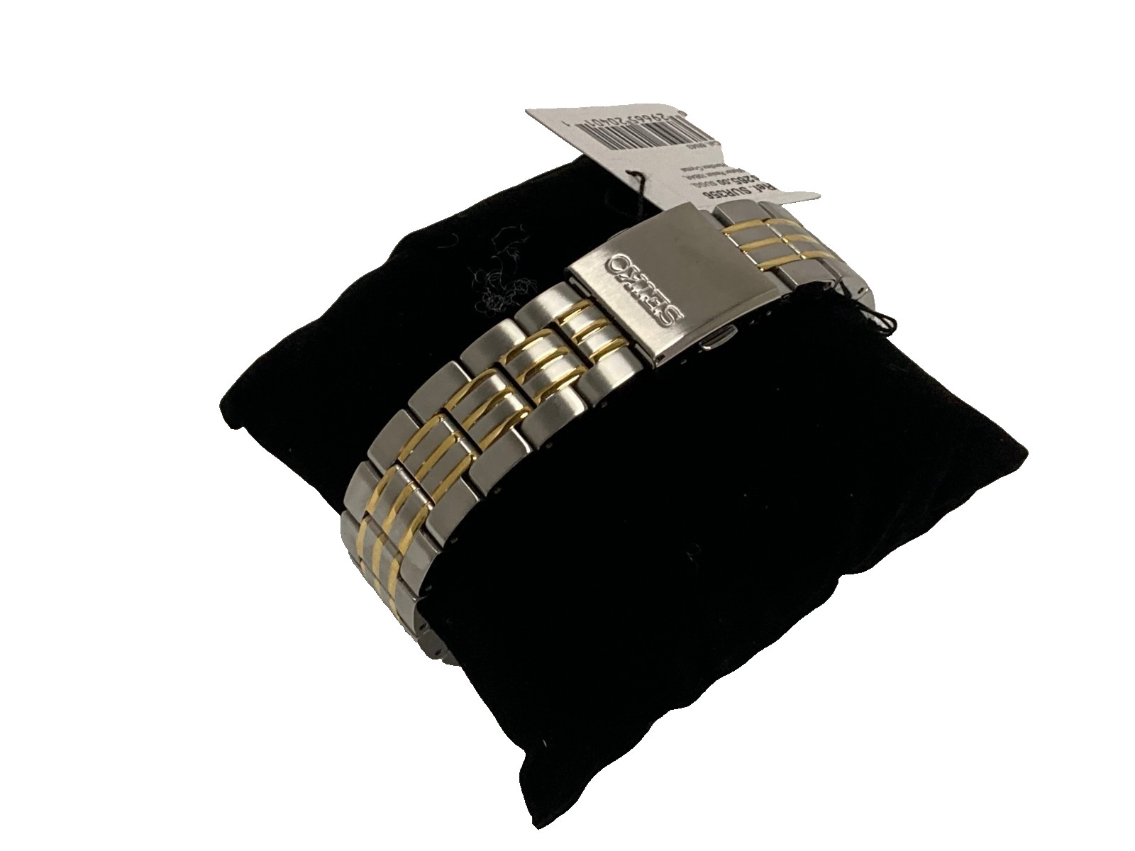 Seiko Men’s Essential Watch, Quartz Hardlex Crystal Two Tone Stainless Steel