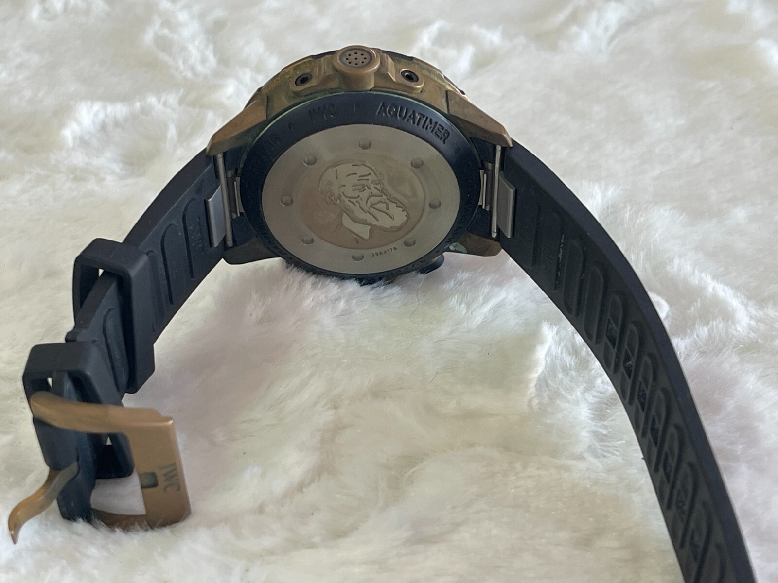 IWC Aquatimer Bronze Chronograph Diver IW379503 Darwin Edition.