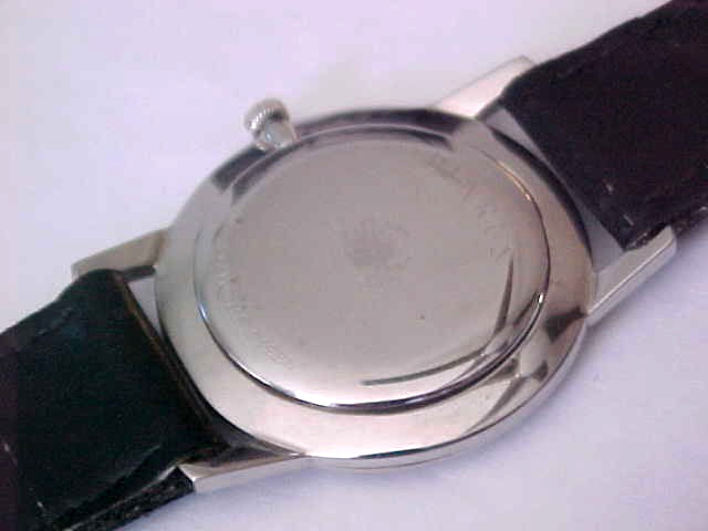 Classic Round Benrus Man’s Wrist Watch In Fine New Old Stock Condition