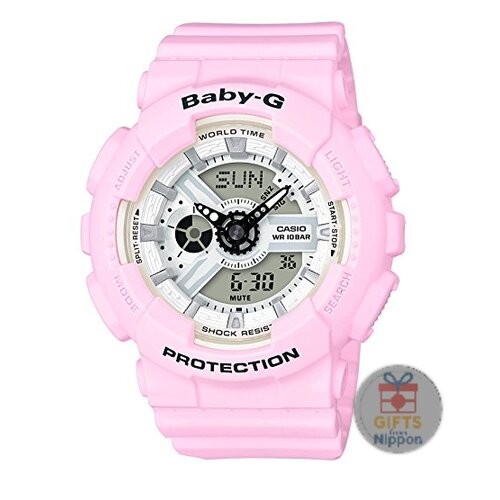 Casio Baby-G BA-110BE-4AJF Women’s Quartz Watch Pink Pastel Shock Resistant