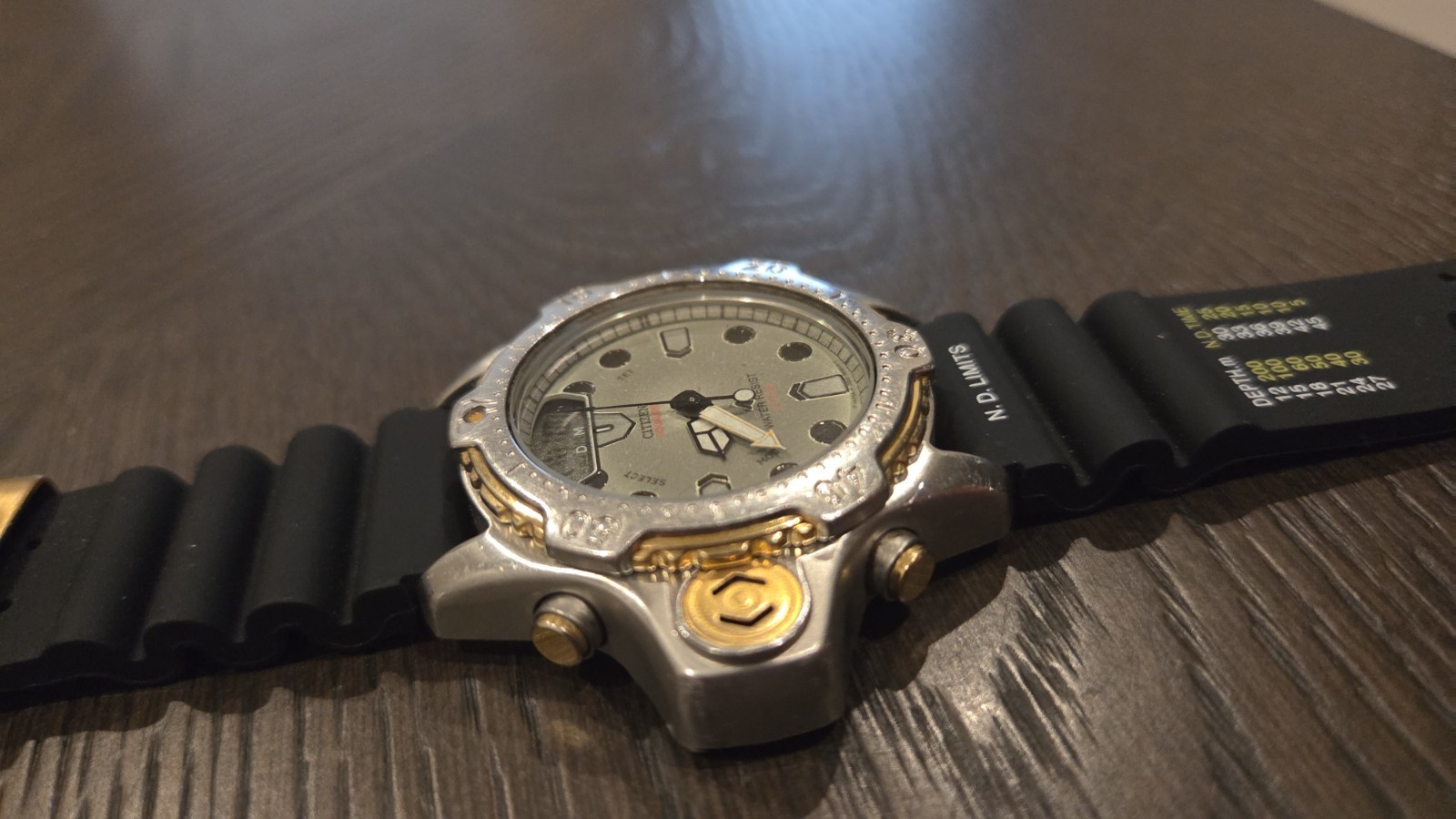 Citizen Promaster Aqualand Vintage Two Toned Men’s C023-089405 Full Lume Dial