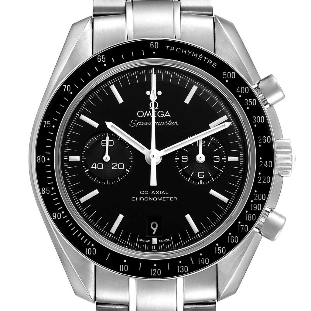Omega Speedmaster Co-Axial Steel Mens Watch 311.30.44.51.01.002 Box Cards
