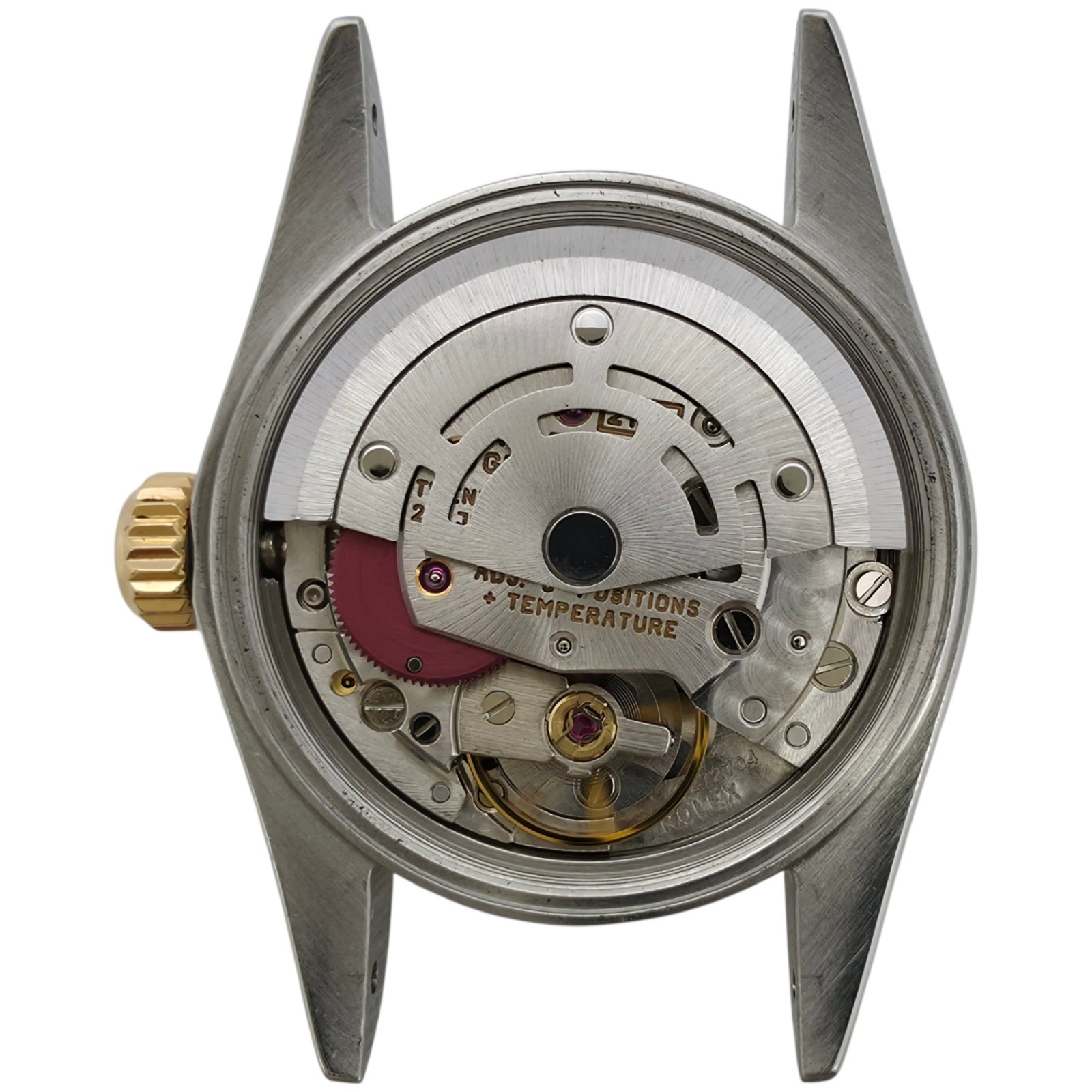 Rolex Oyster Perpetual 26mm 67193 Steel & 18k Gold Champagne Dial Box Papers