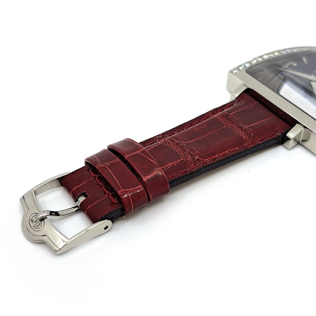 Corum Trapeze Diamond Watch 34mm Stainless Steel Quartz Men’s From Japan