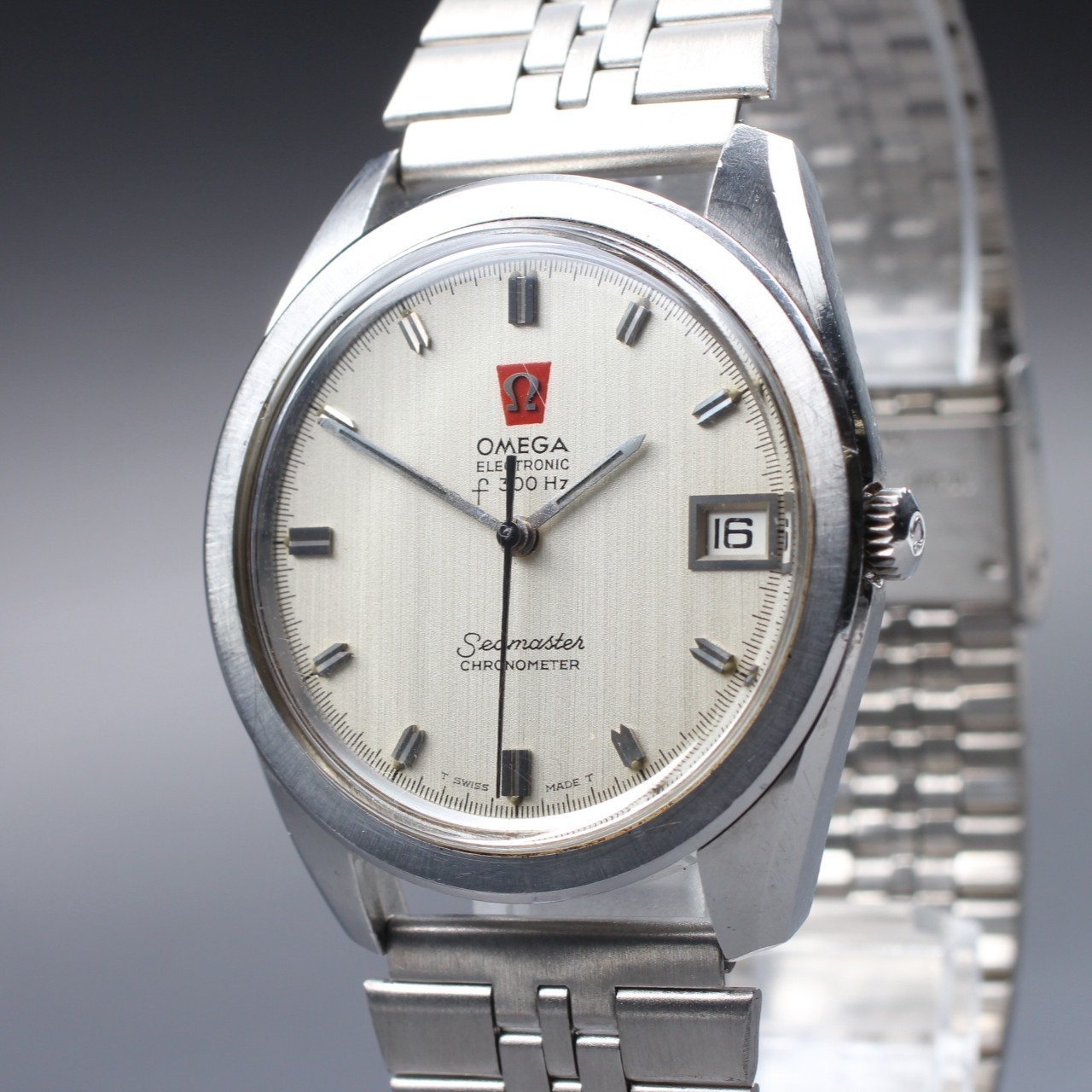 Vintage [Exc+5] Omega Seamaster Electronic f300Hz Cal. 1250 Men’s Qz Watch U924