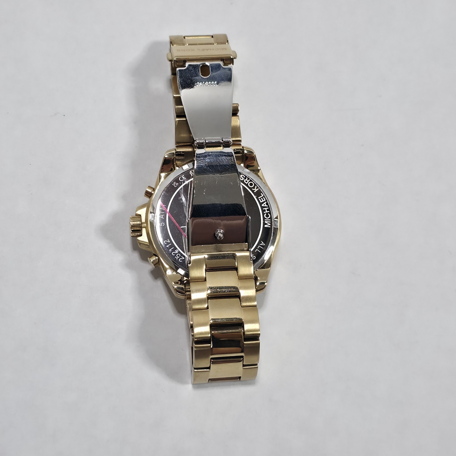 Michael Kors Wren Pavé Gold Tone Watch For Men Style# MK8928